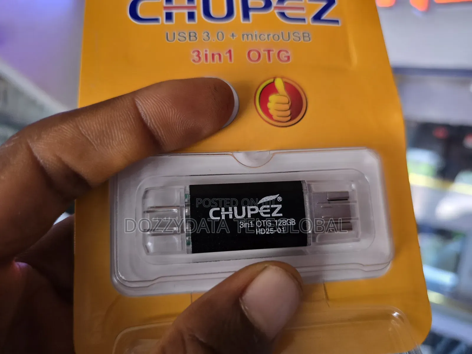 Chupez 128gb 3 in 1 Flash Drive