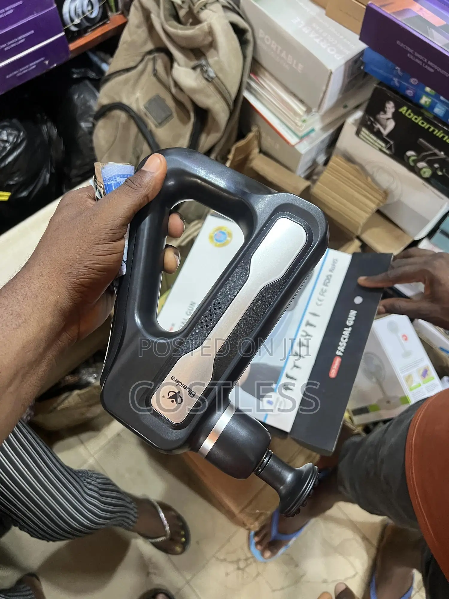 Deep Muscle Electric Massager With 8 Heads