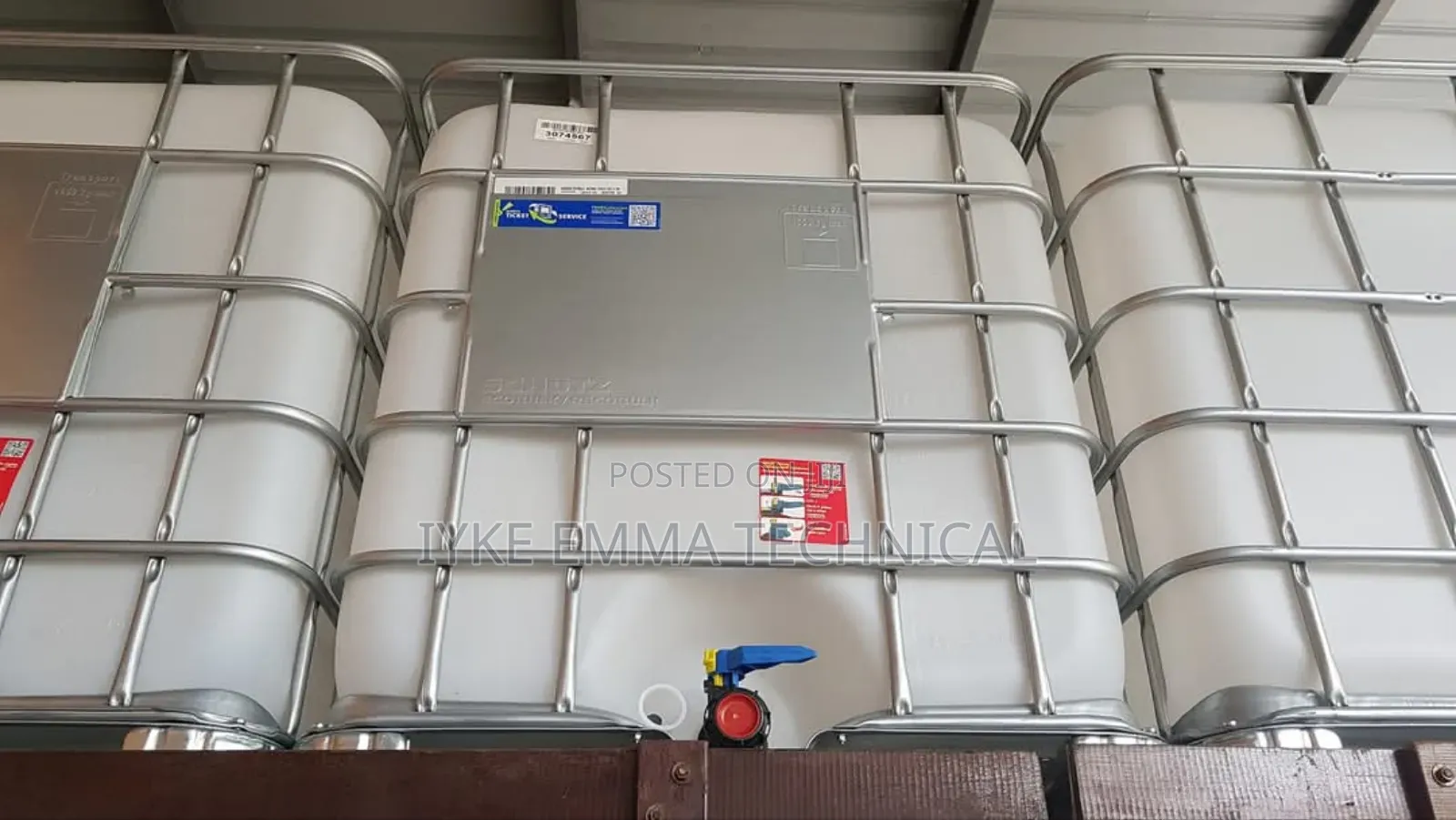 New Used Ibc Tank 1000 Litre