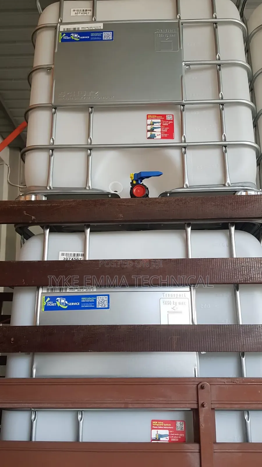 New Used Ibc Tank 1000 Litre