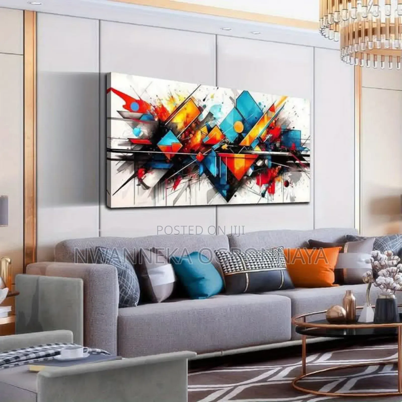Abstract Colorful Wall Art Canvas