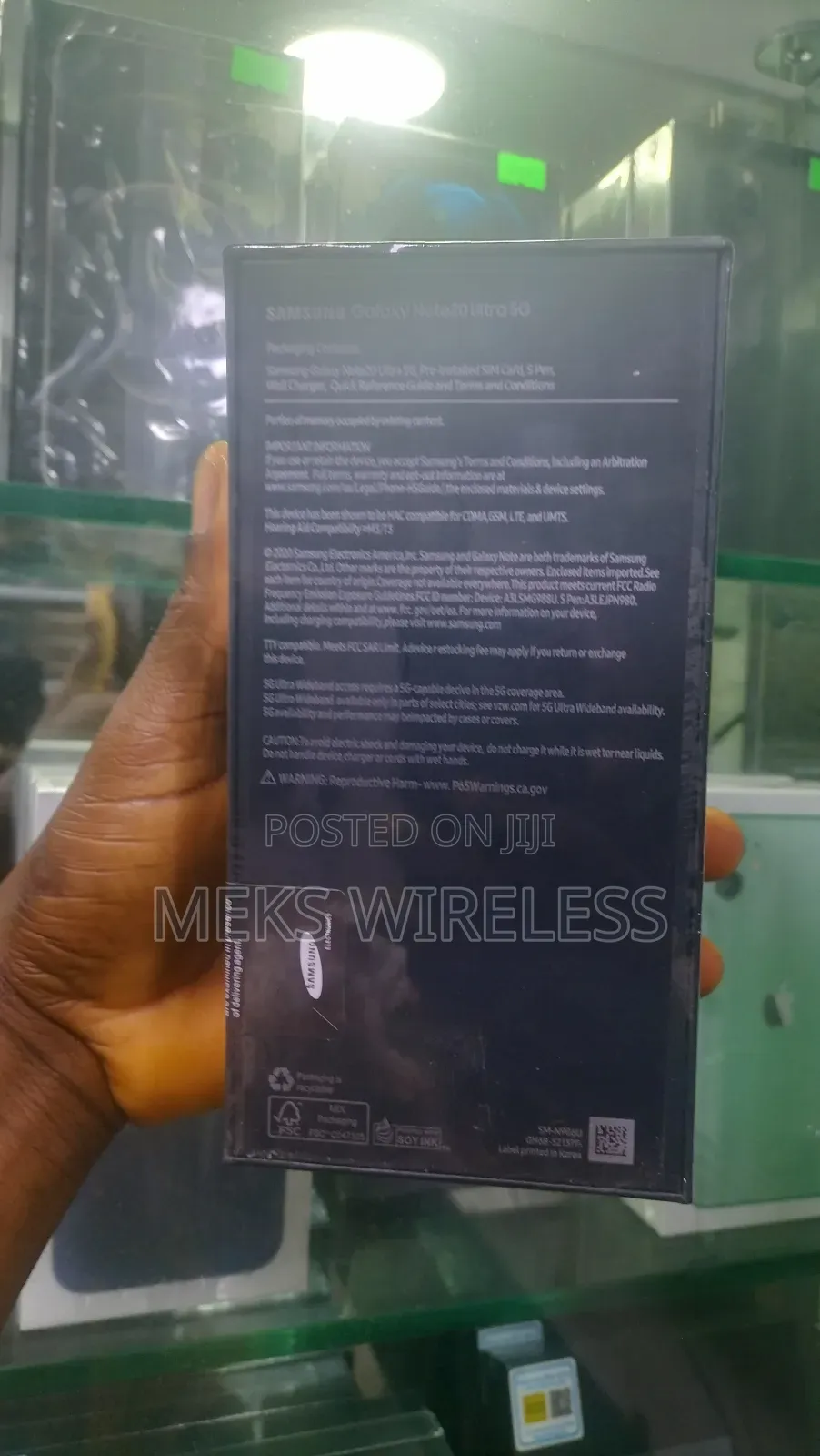 New Samsung Galaxy Note 20 Ultra 5G 256 GB