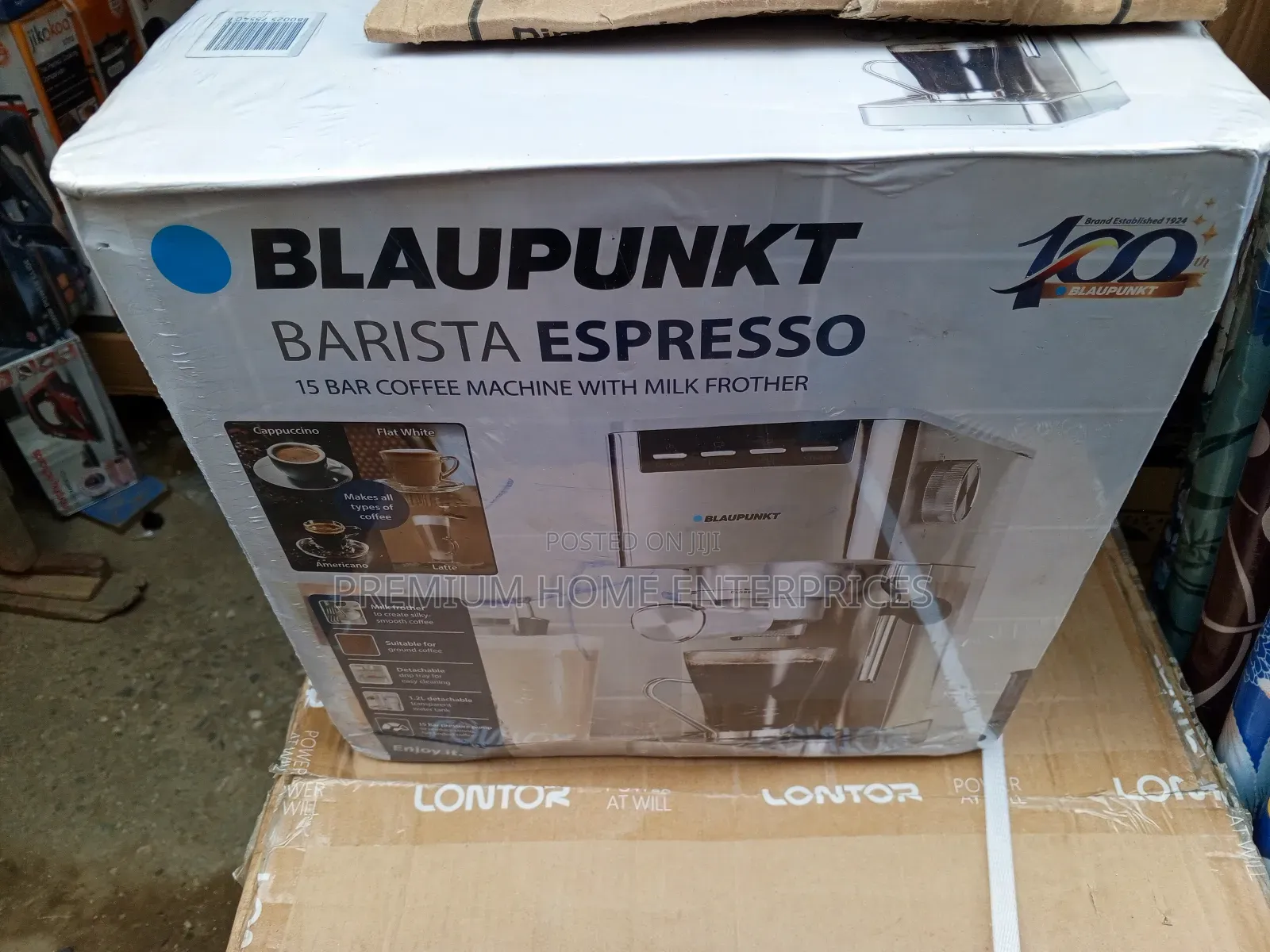 Blaupunkt Baristoespresso Coffee Machine With Milk Frother