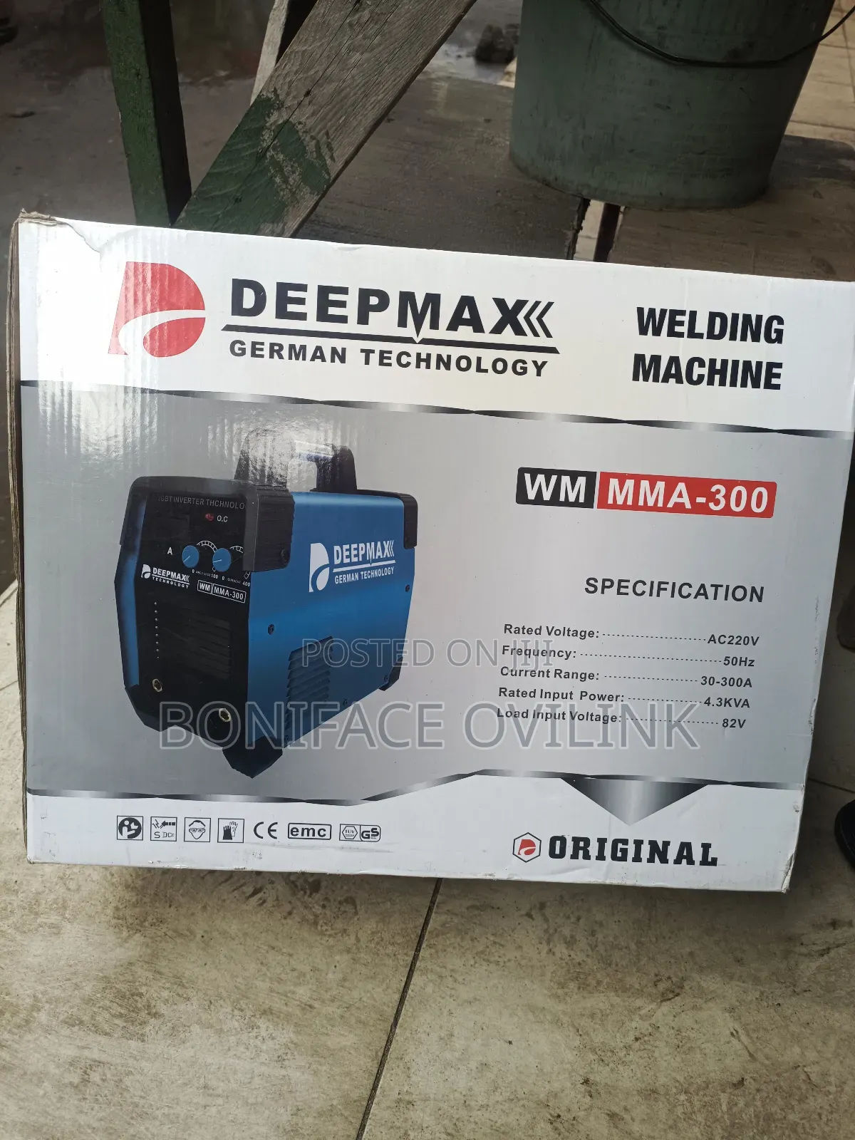 Deepmax Welding Machine 300a