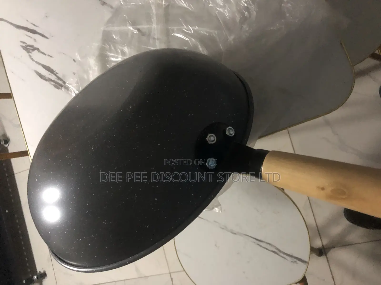 Wooden Handle Thick Fry Pan 32cm