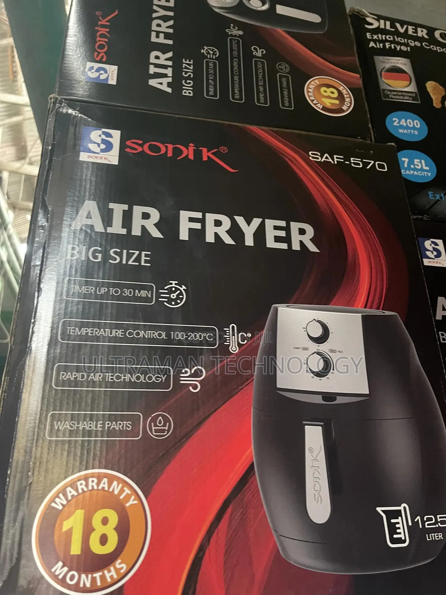 12.5 Litre(Big Size) Sonik Air Fryer