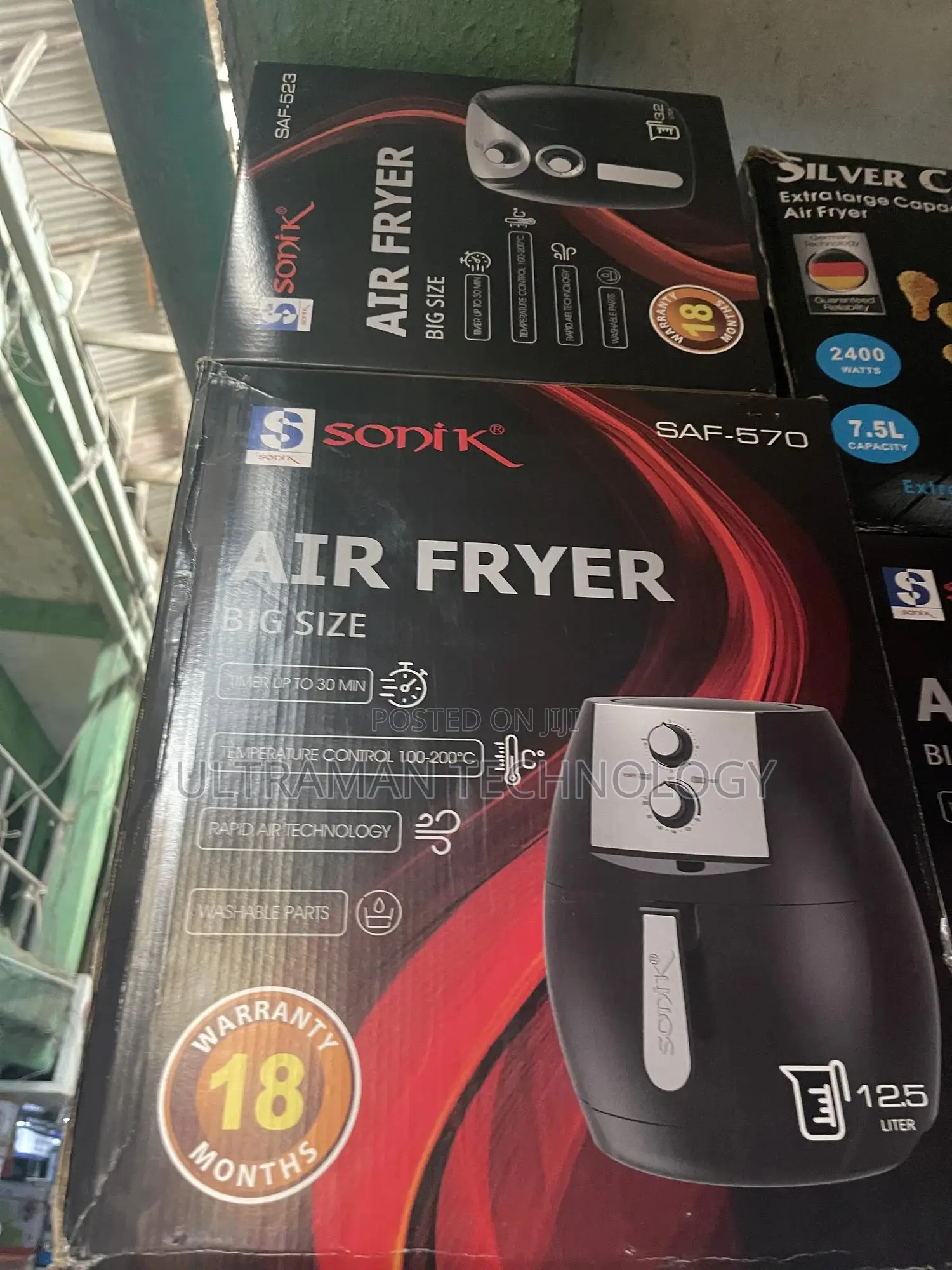 12.5 Litre(Big Size) Sonik Air Fryer