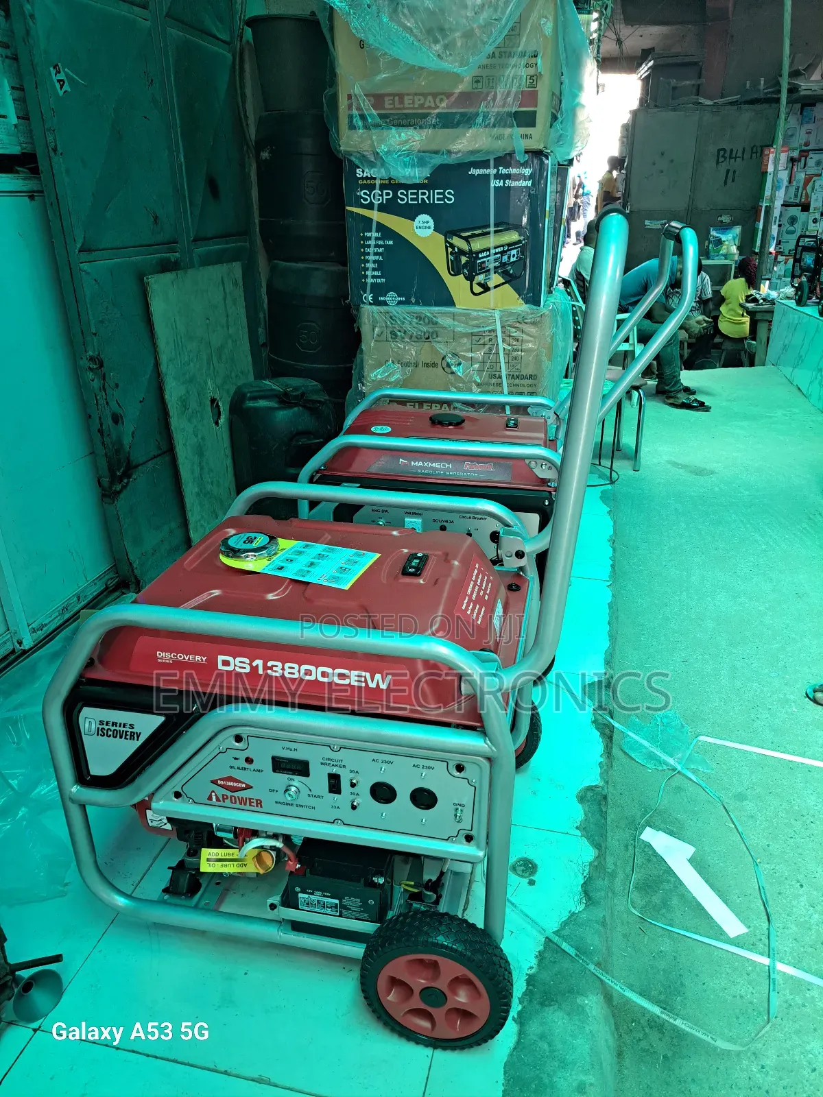 Brand New Ipower Petrol Generator Model Ds13800cew(13kva)