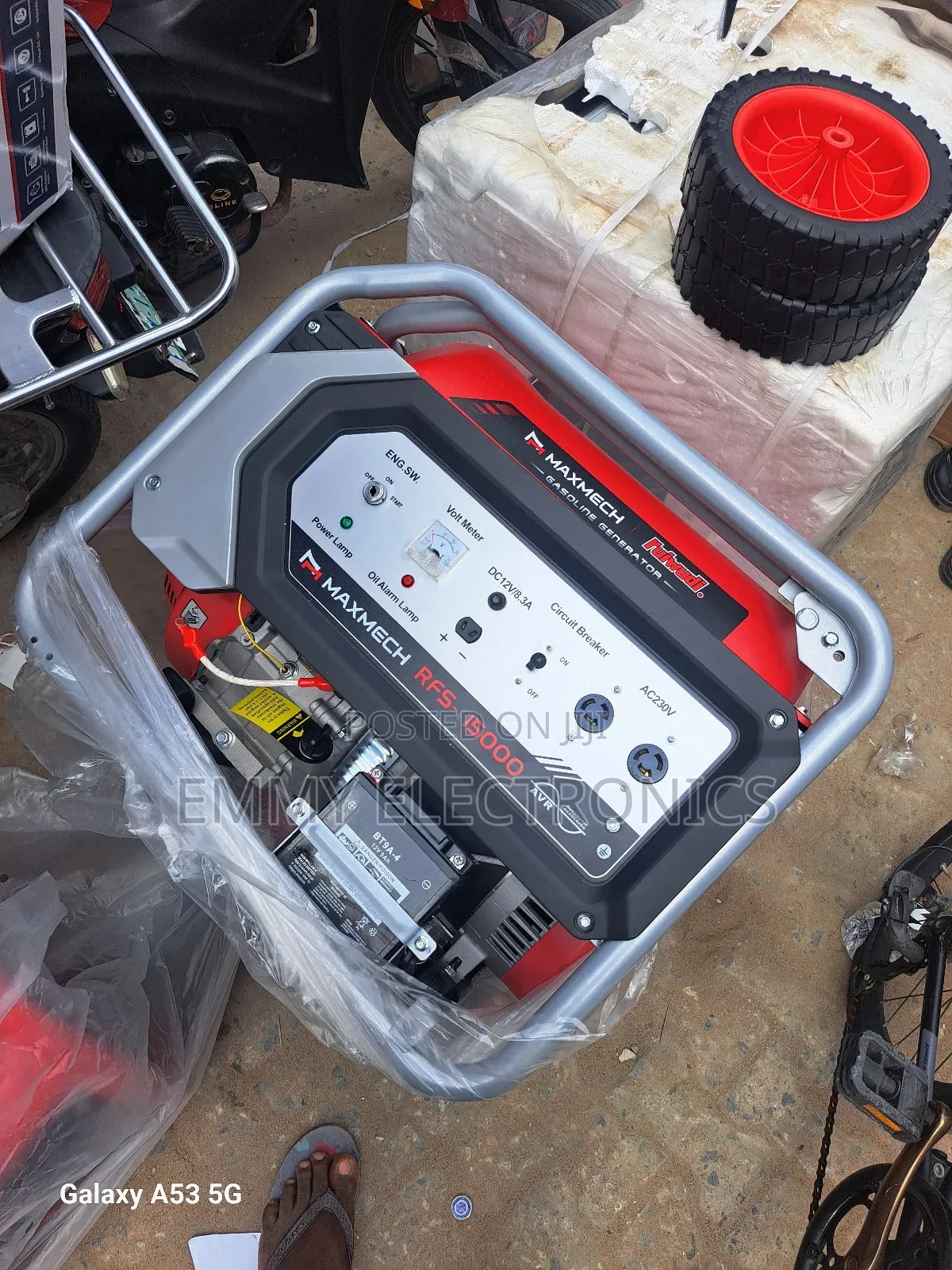 12.5kva Maxmech Petrol Generator Model Rfs15000e2 100%Copper