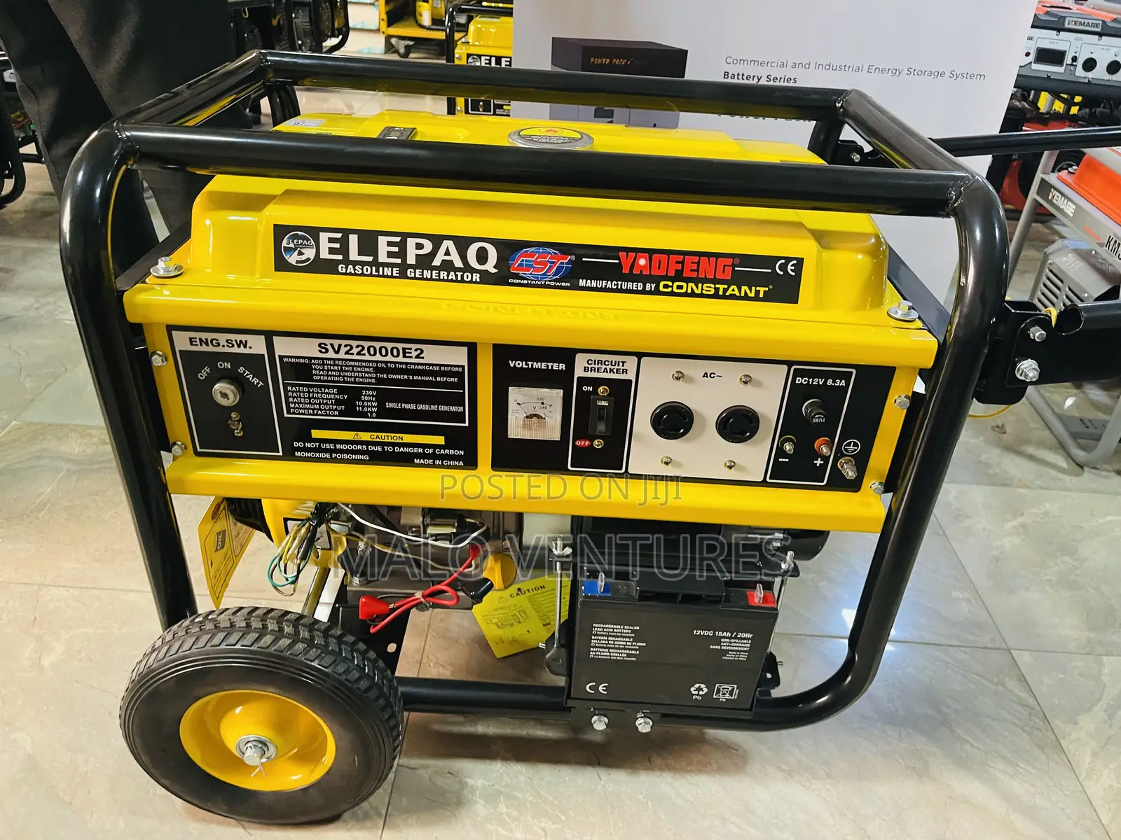 12kva Elepaq Constant Generator Sv22000e2