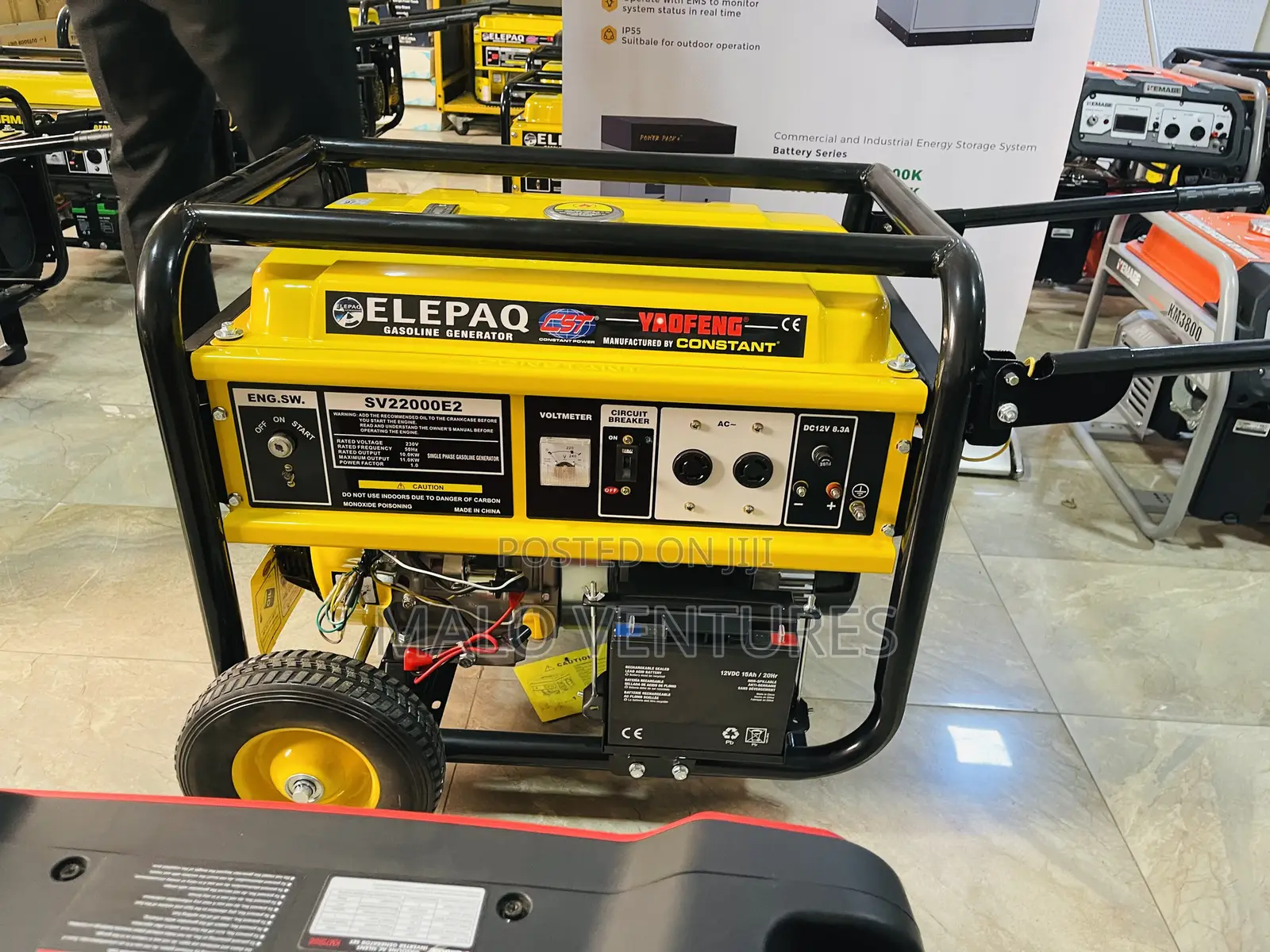 12kva Elepaq Constant Generator Sv22000e2