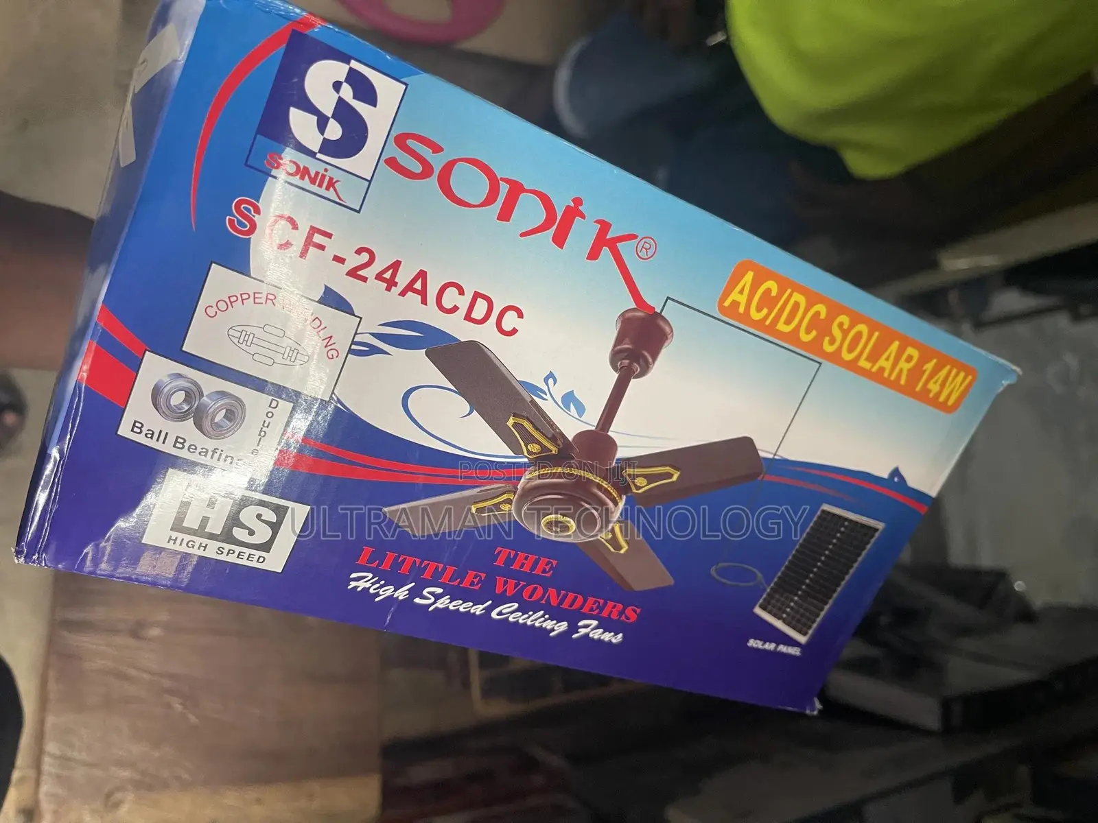 Ac/Dc Short Blade Ceiling Fan