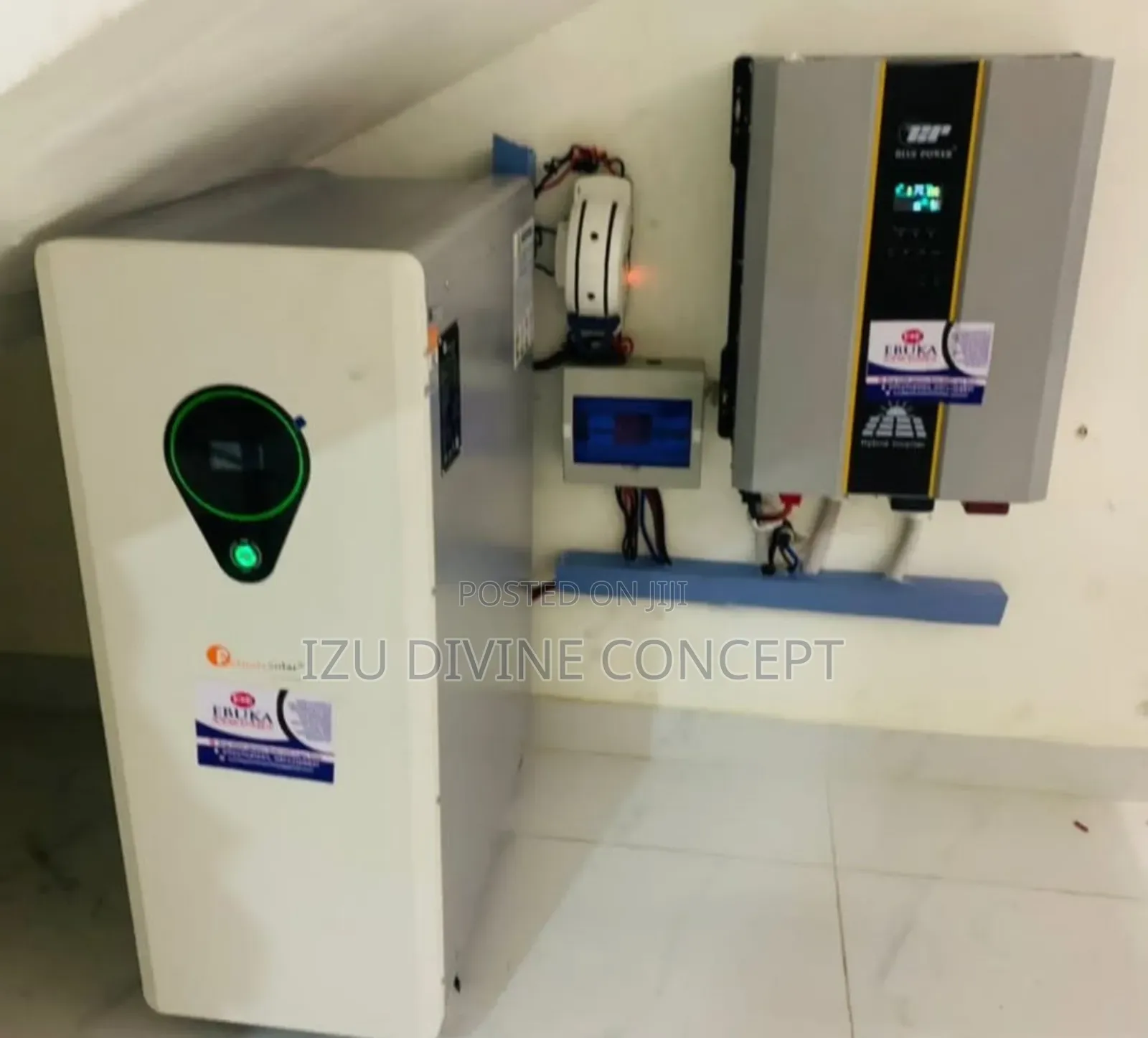 7.5kva Inverter Setup and 15kwh Lithium Battery Backup