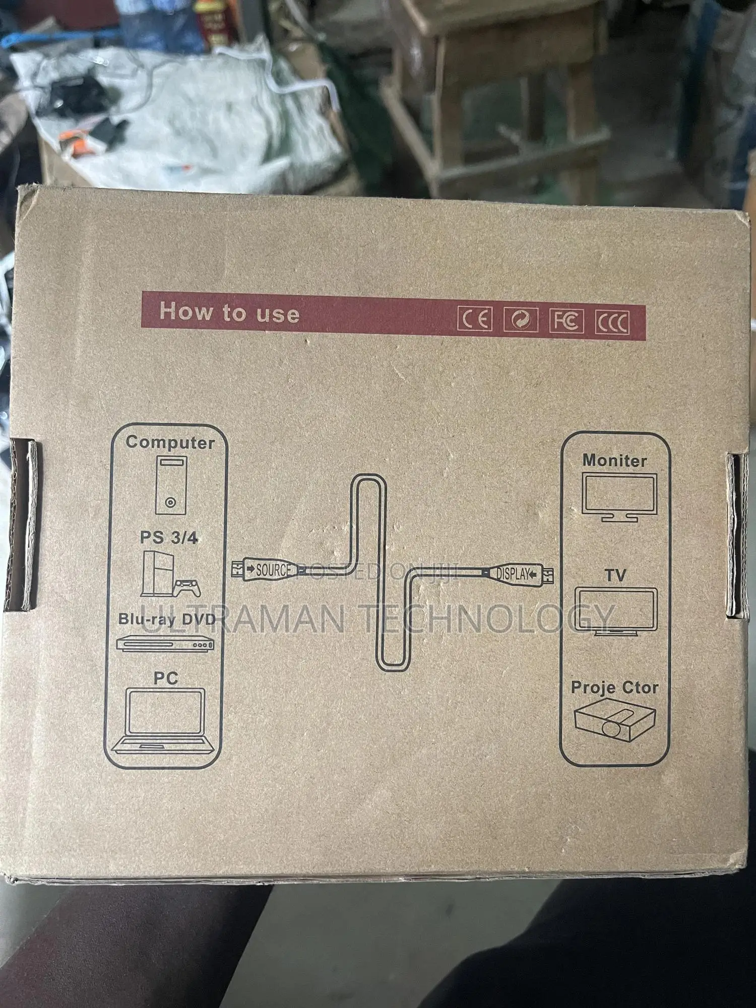 Fibre Optic Hdmi Cable (50 Meters)