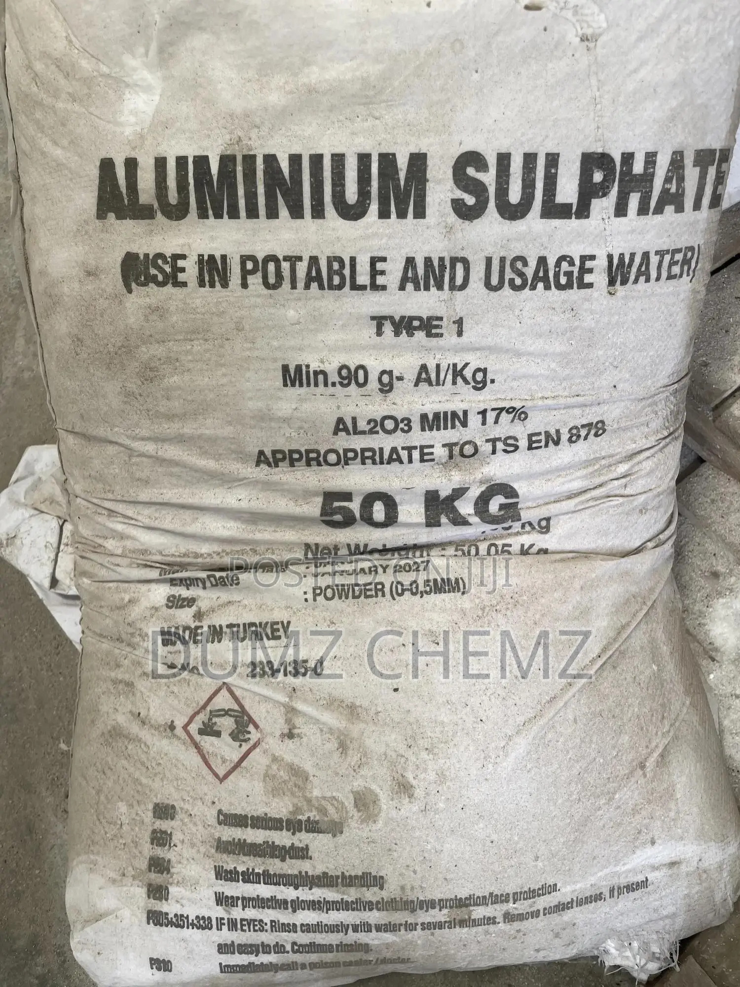 Aluminum Sulphate Powdee