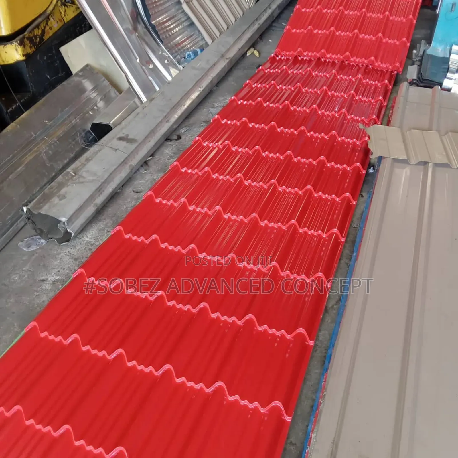 High Guage Red Aluminum Roofing Sheet