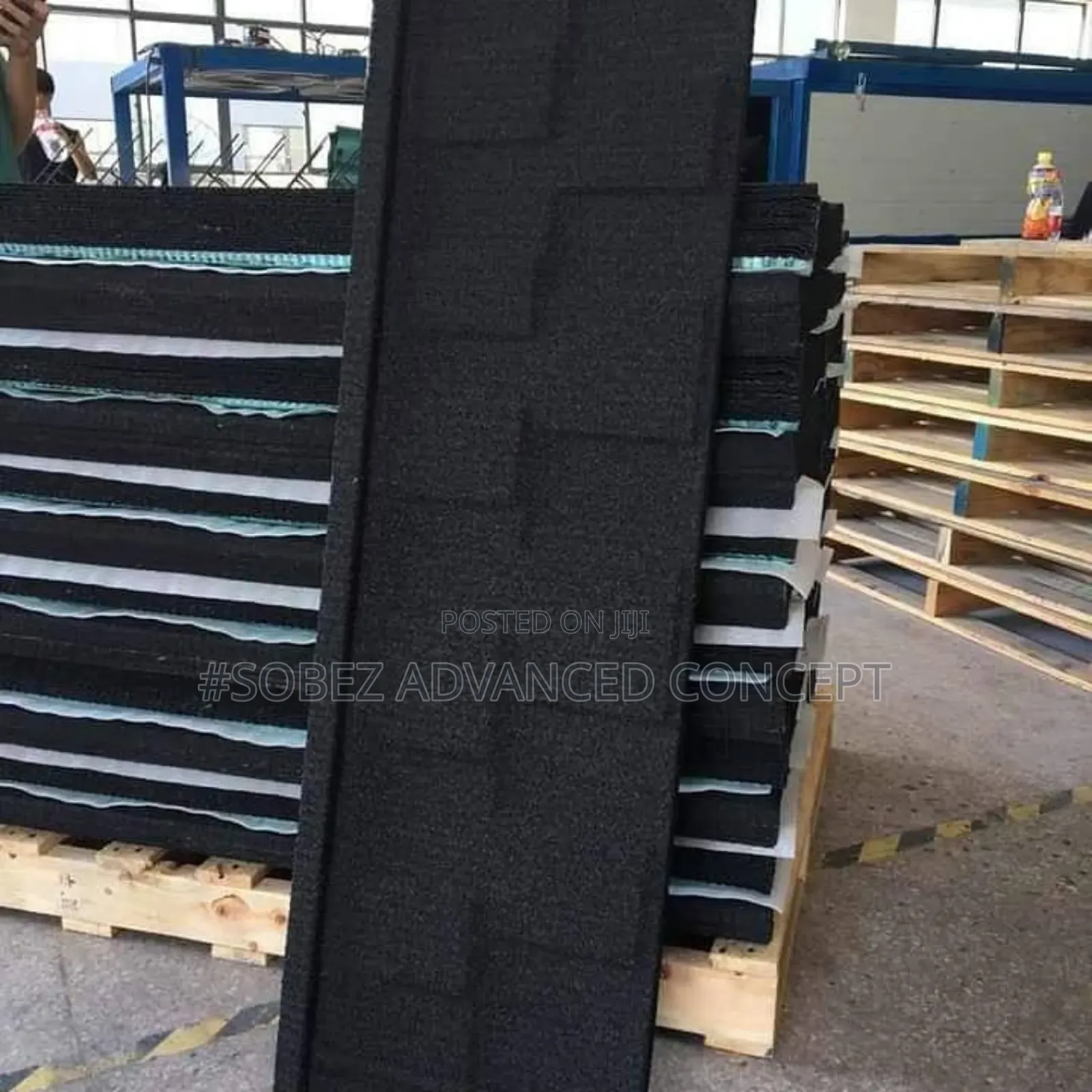 Classic Black Shingle Gerrard Stone Coated Roof Tile