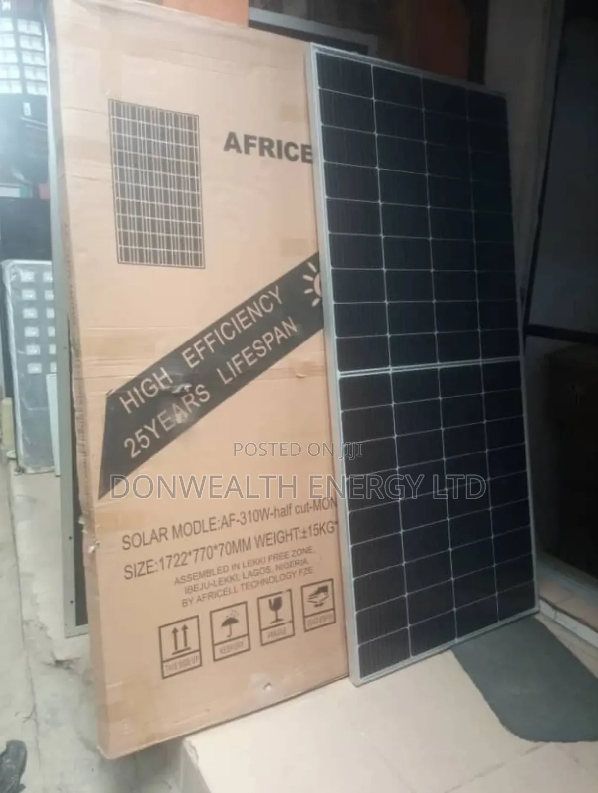310wstts Half Cut Mono Solar Panels Available
