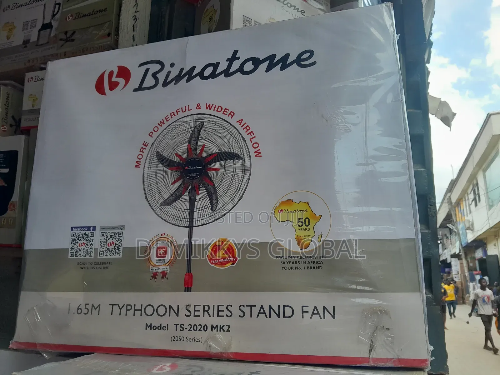 Binatone Standing Fan 20" (Ts 2020)