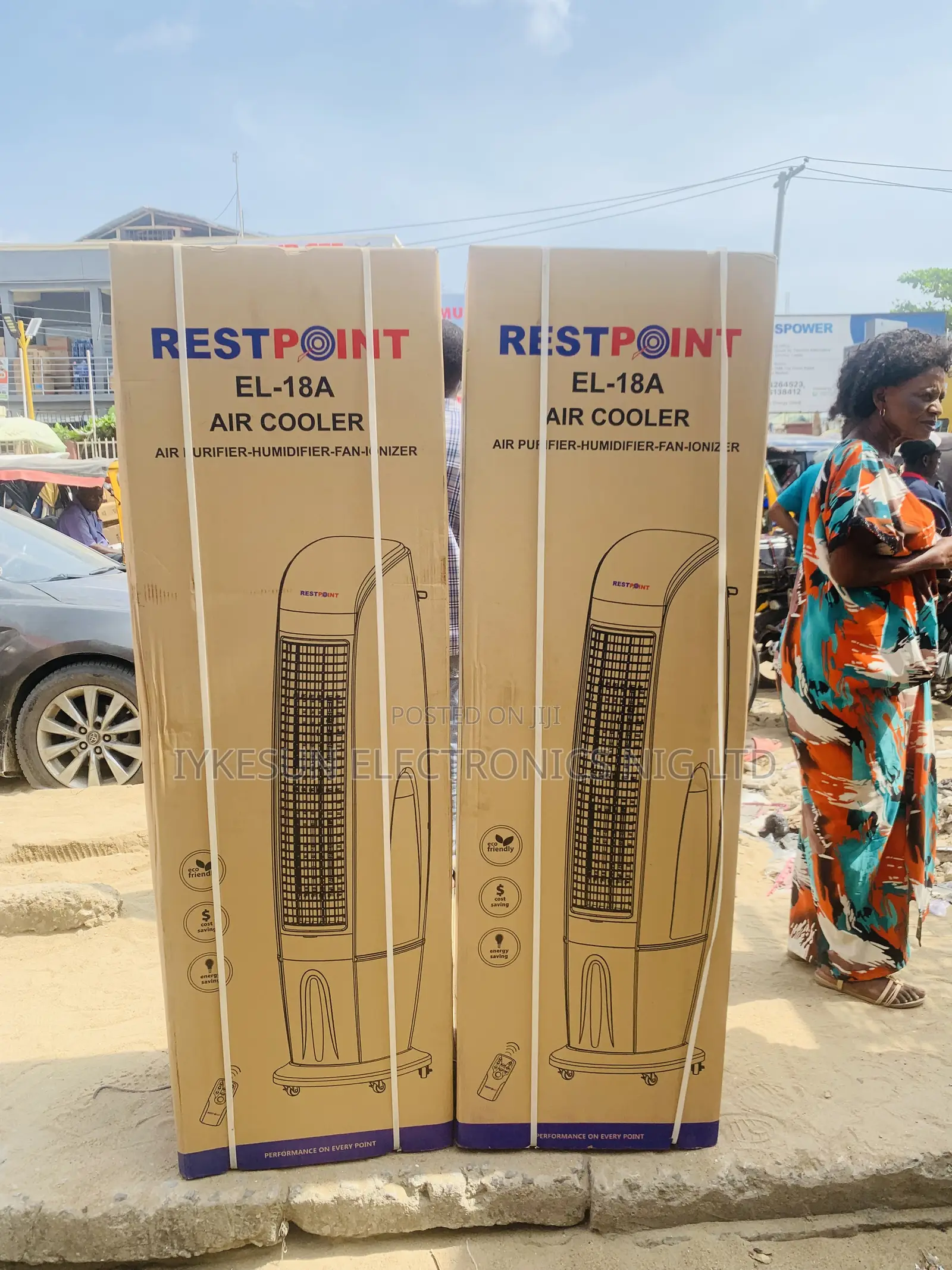 Original Restpoint 40litters Air Cooler With Remote Control