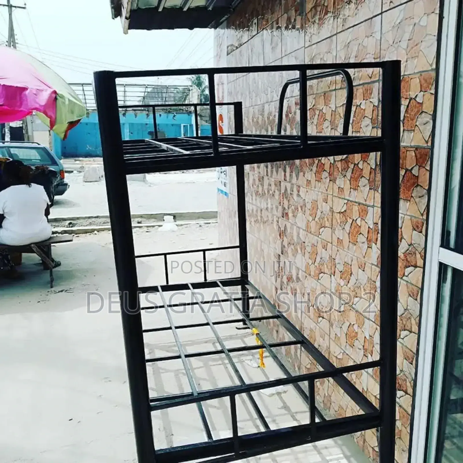 Metal Double Bunk Bed Frame for Bedroom