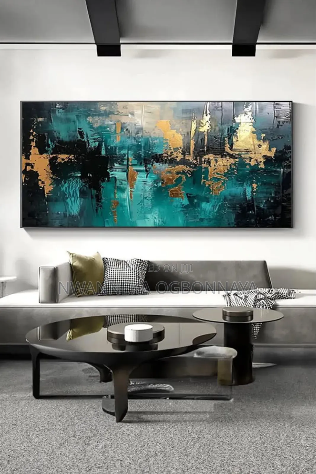 Abstract Wall Art for Living Room