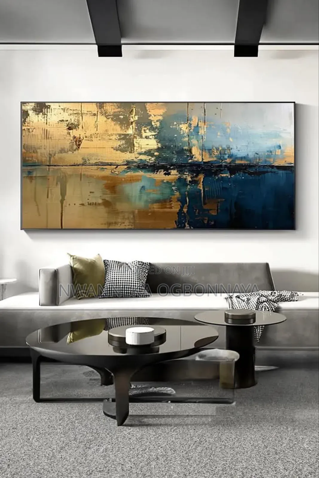 Abstract Wall Art for Living Room