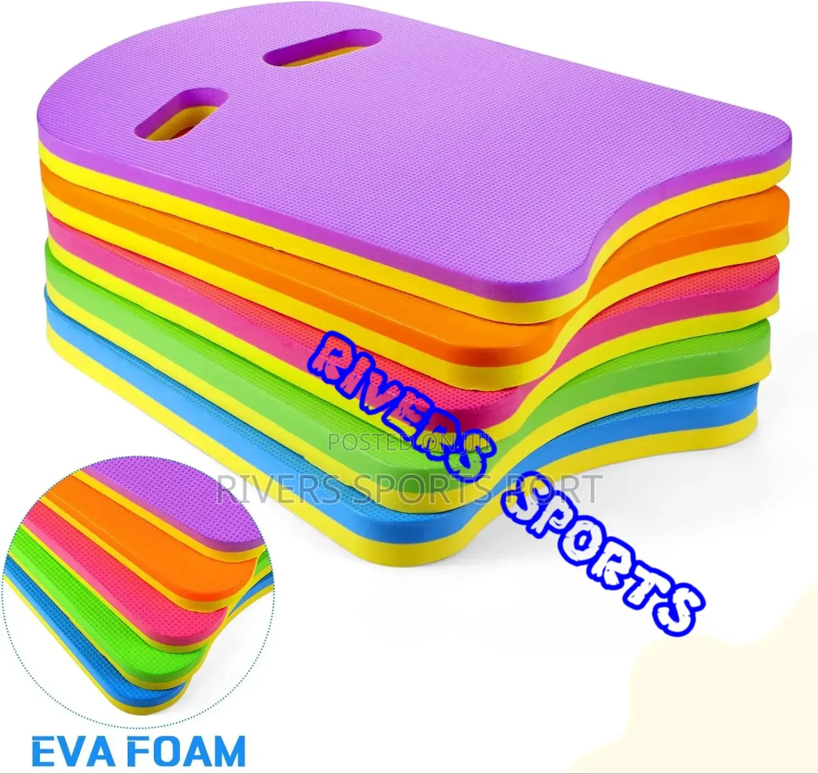 Eva Safety Swimming Kickboard Training Aid Back Plate Board