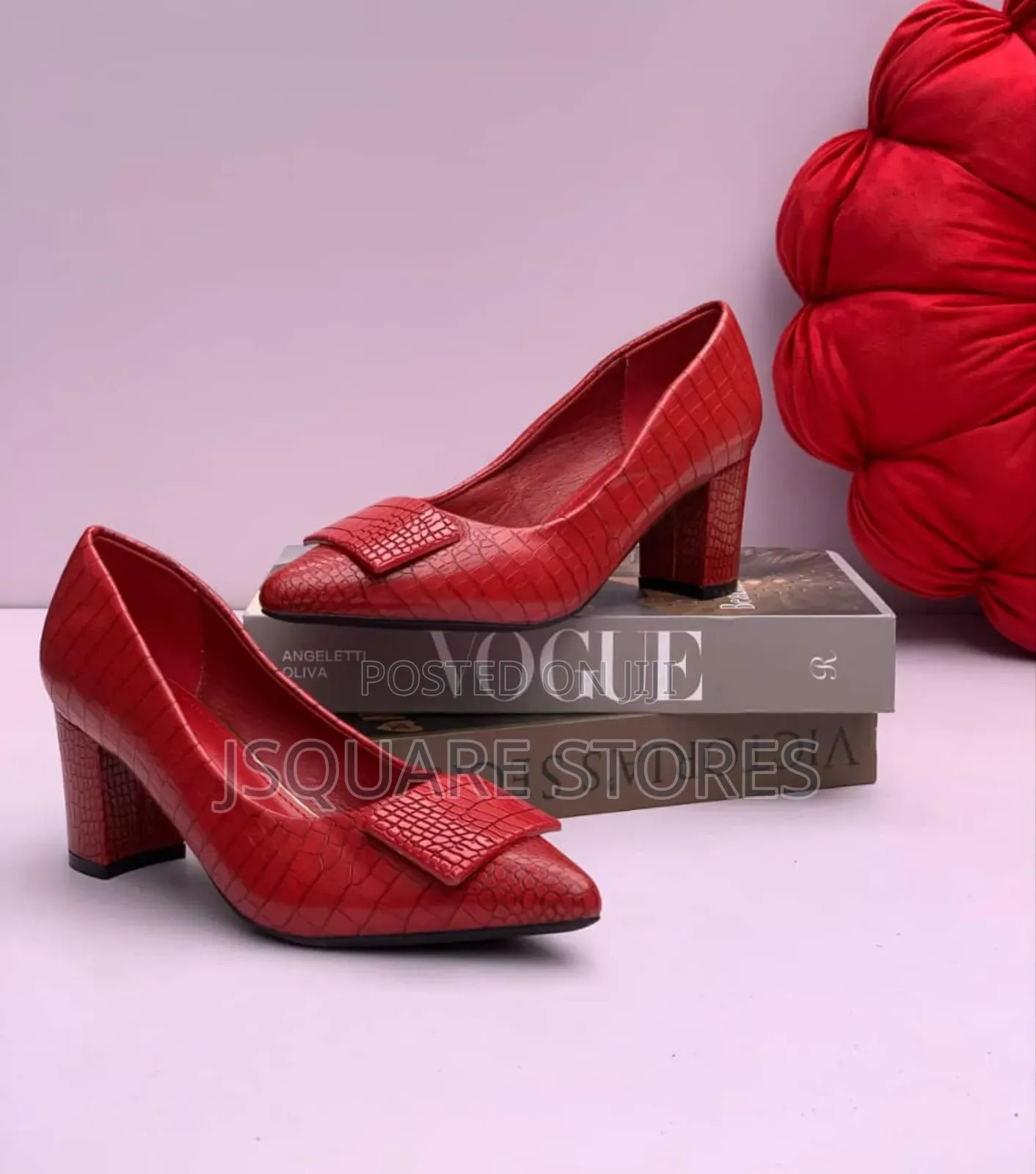 Colourful Block Heels for Big Feet Size 37 - 45