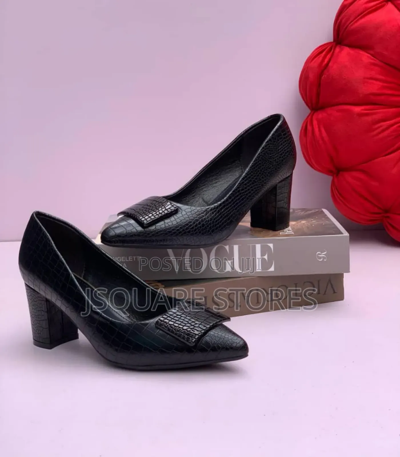 Colourful Block Heels for Big Feet Size 37 - 45