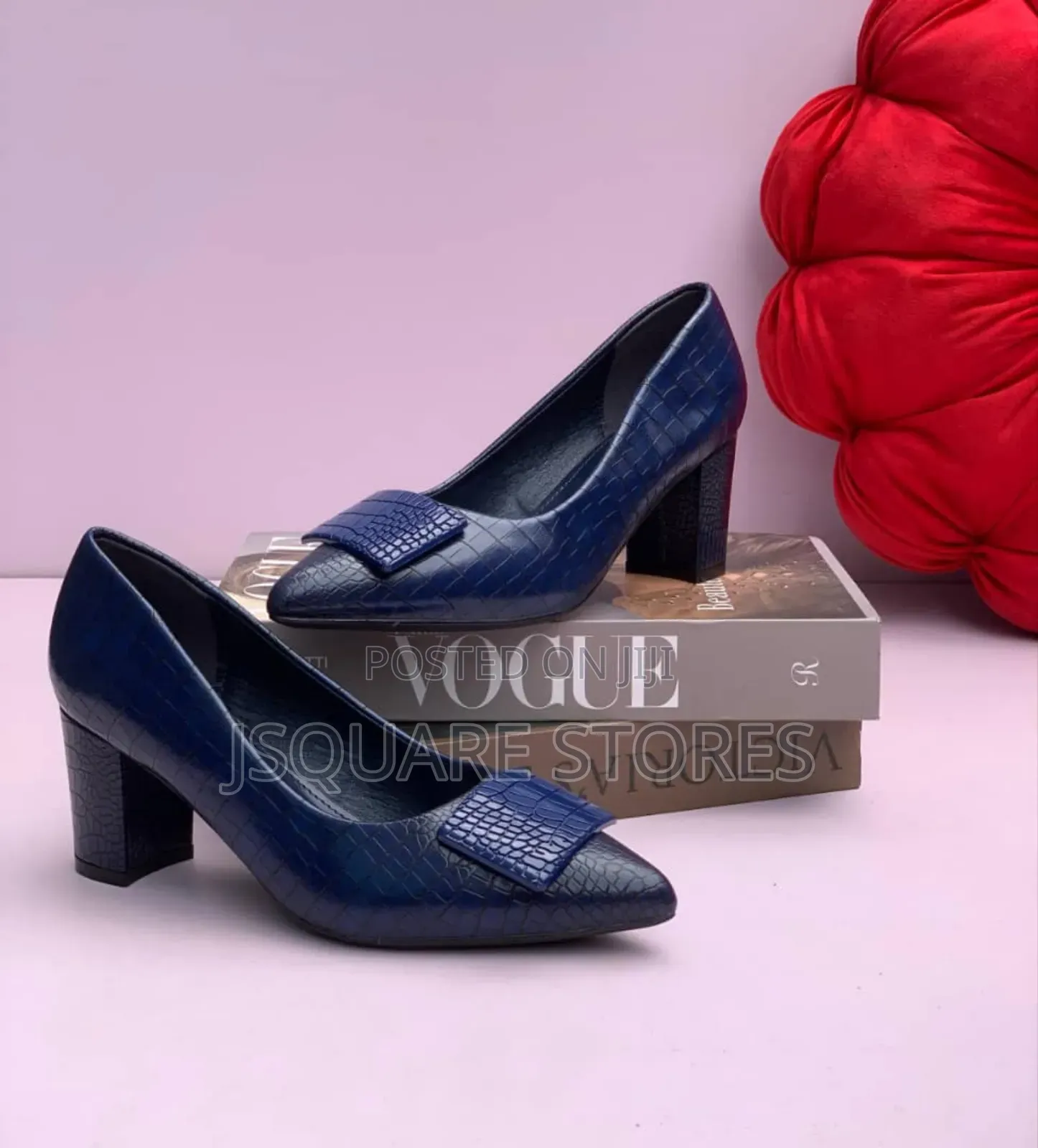 Colourful Block Heels for Big Feet Size 37 - 45