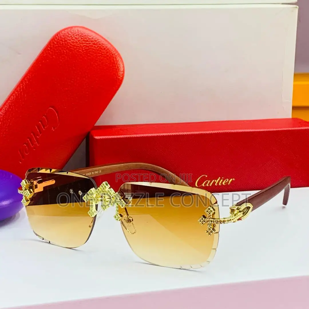 Brown Cartier Eyewear