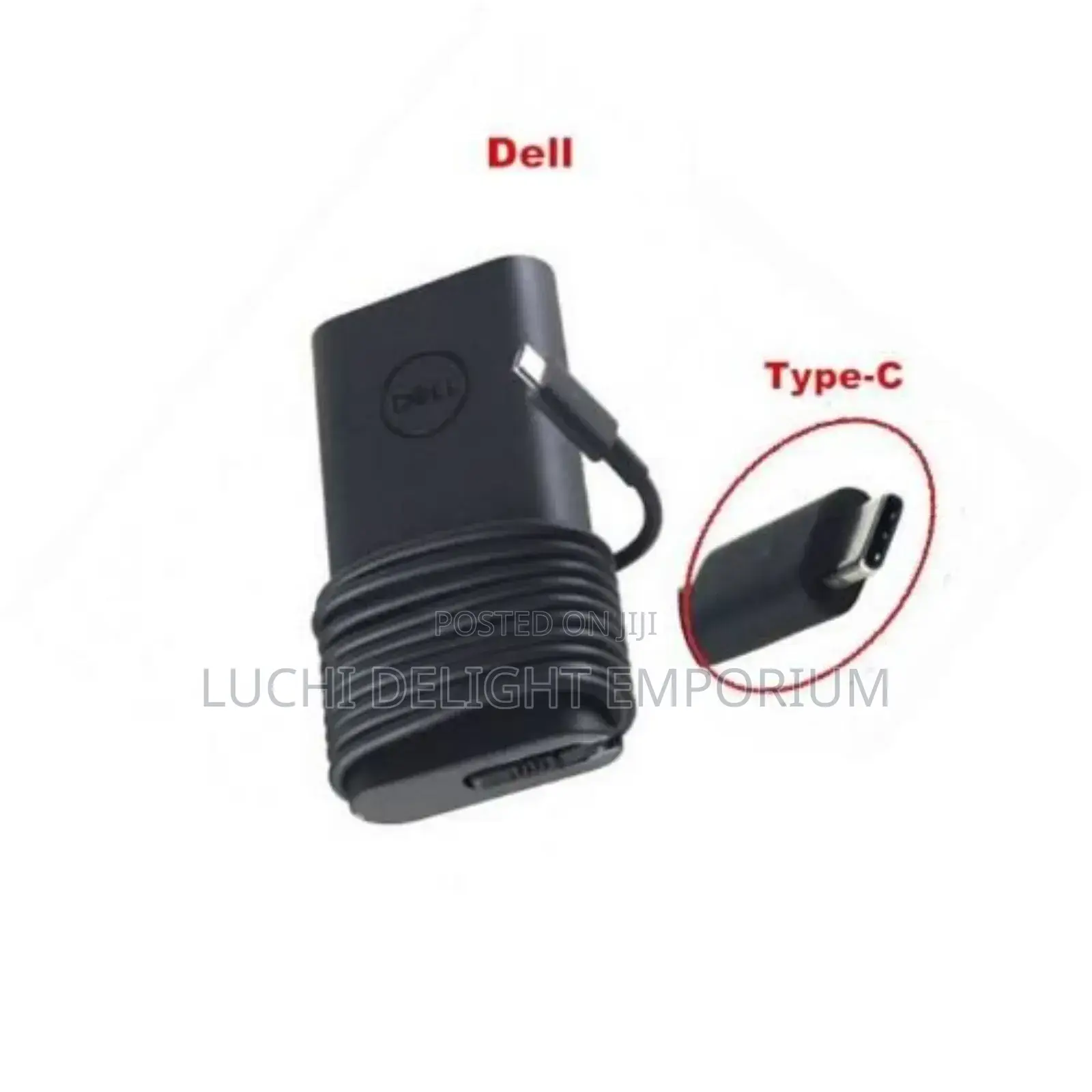 Laptop Charger Adapter for Dell - 65w Usb-C Type C Cable- Tokunbo