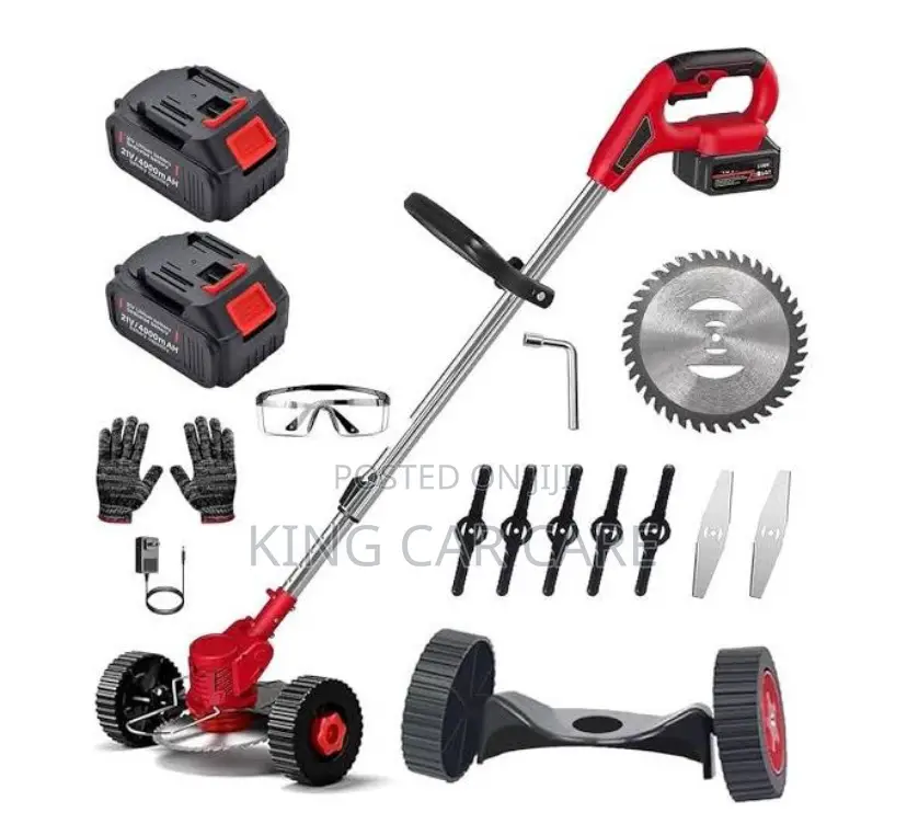 High Power Brush Rechargeable With Two 48vh Battery
