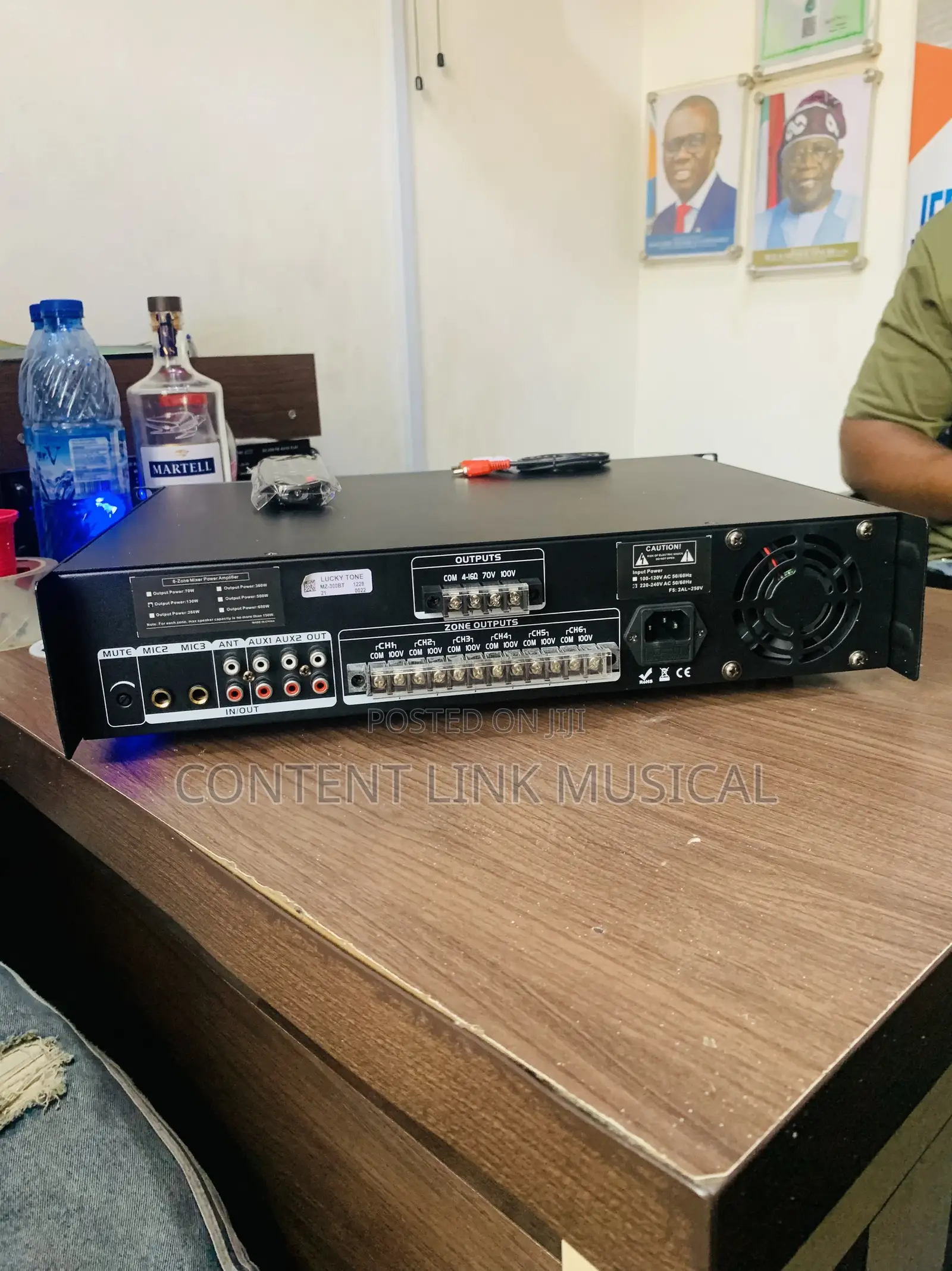 6 Zone Lucky Tone Table Amplifier