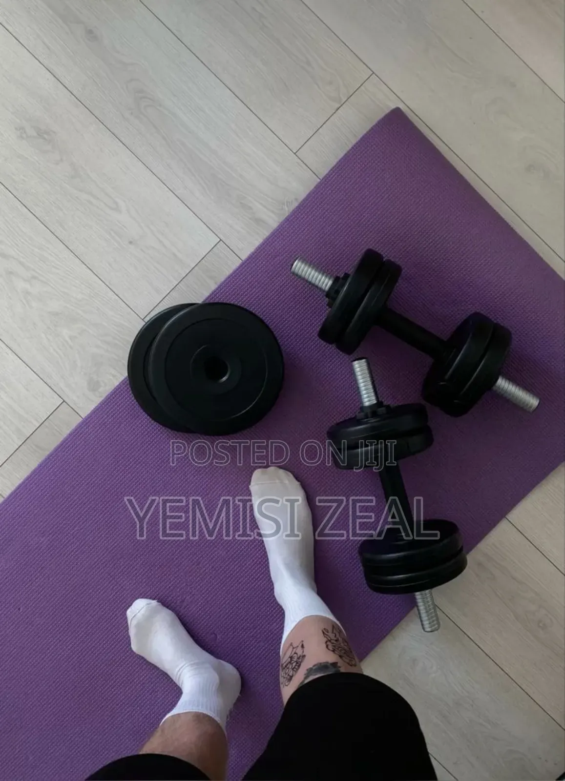 20kg Adjustable Dumbbells Set