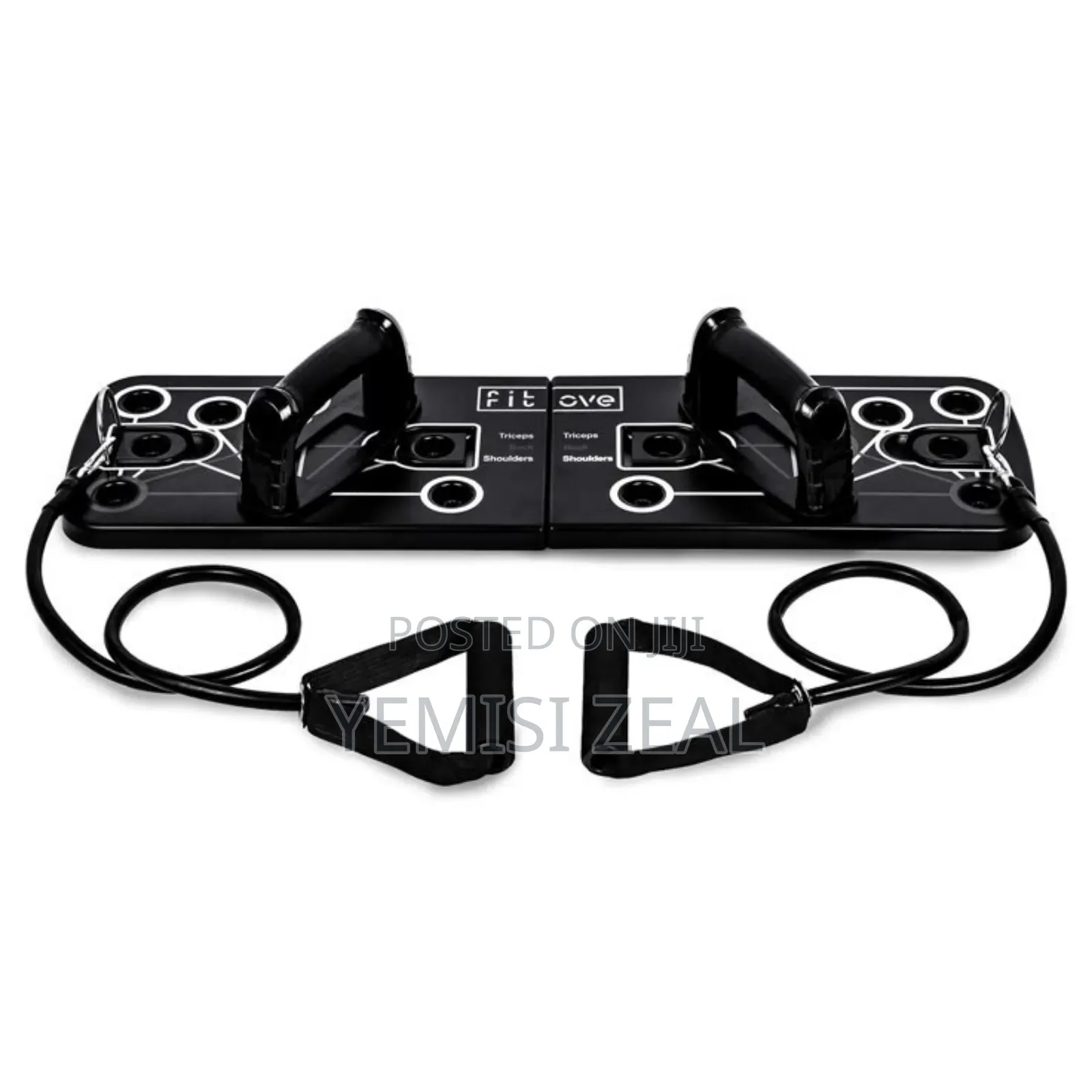 Push Up Board With Resistance Rope