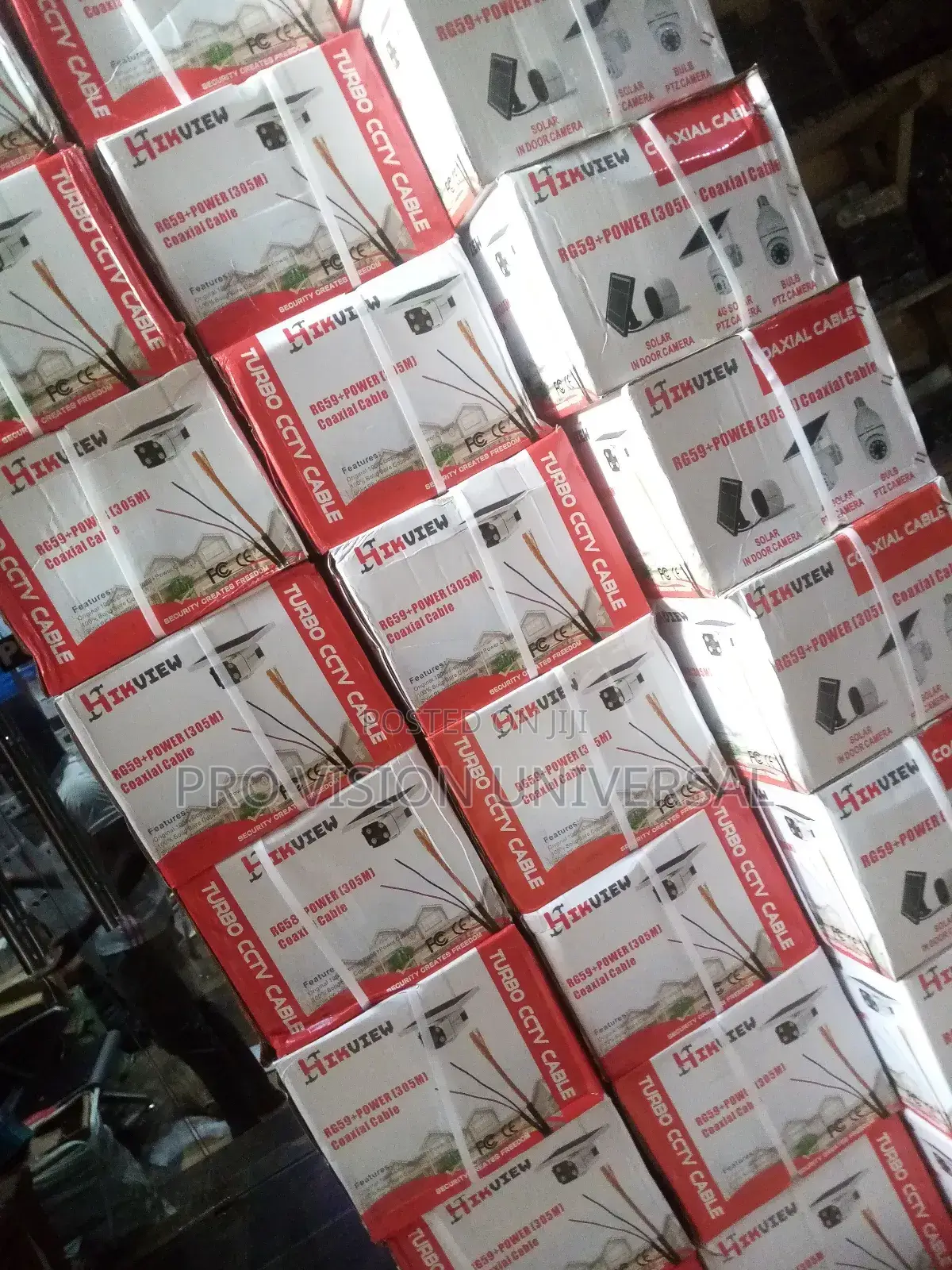 Cctv Cabul Rg59 305 With Power For Cctv Camera