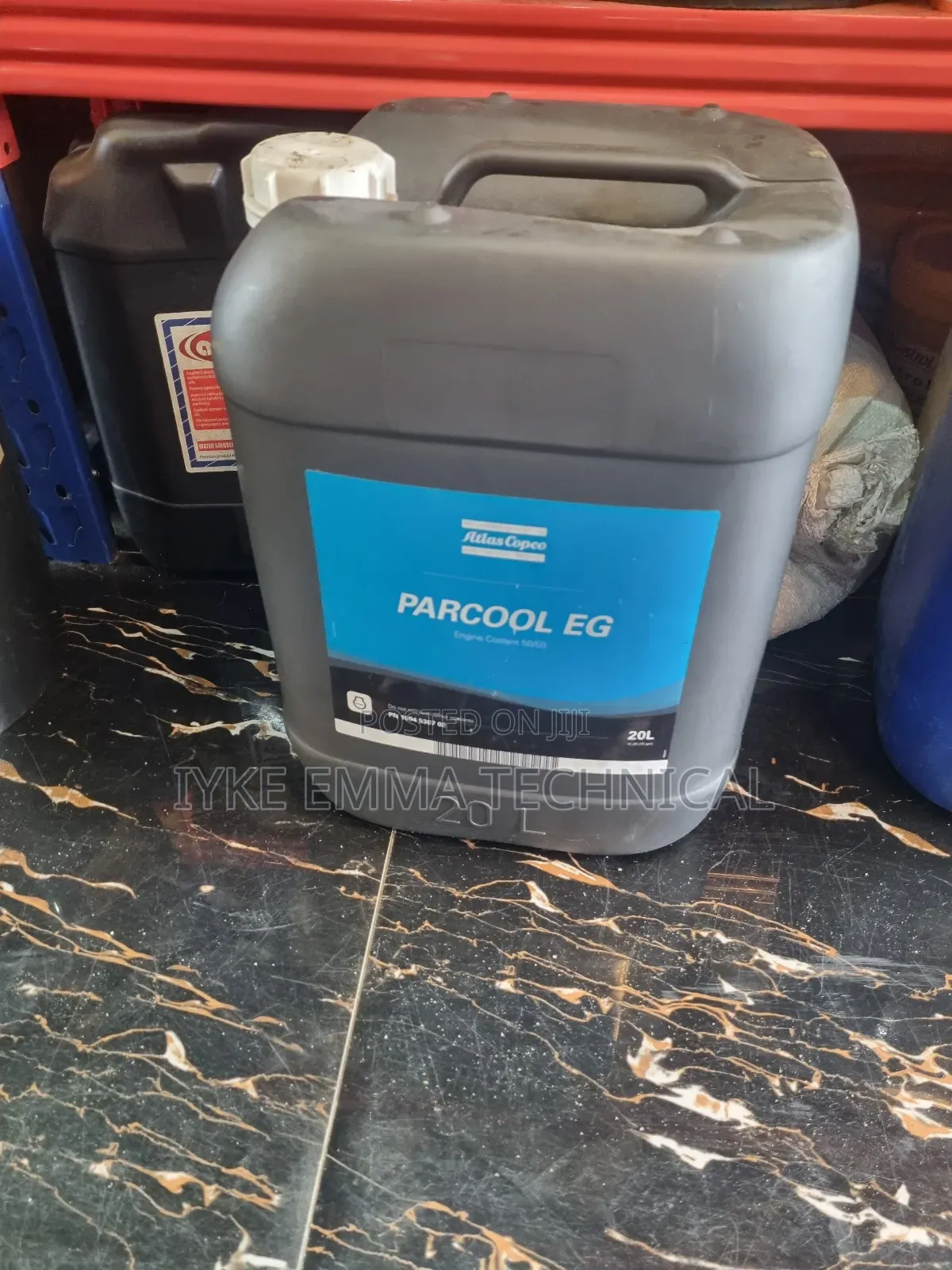 Atlas Copco Parcool Eg Engine Coolant 50/50 20ltrs