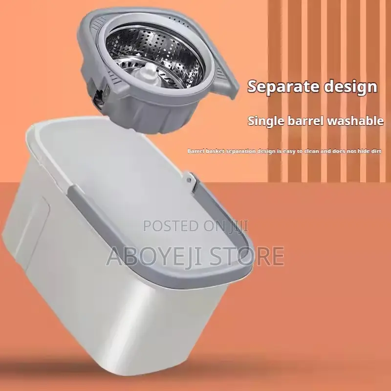 Automatic Bucket Mop With Rotating Home Cleaning Brush,Mop