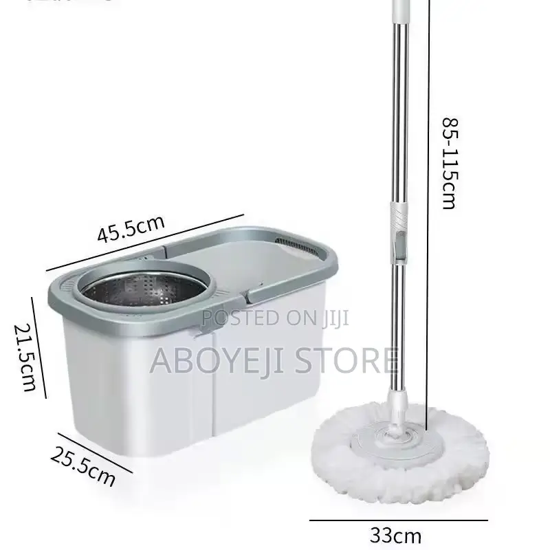 Automatic Bucket Mop With Rotating Home Cleaning Brush,Mop