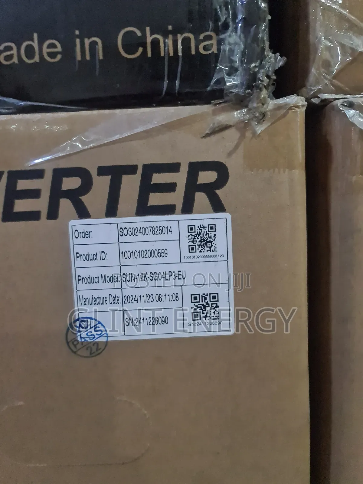 12kw 48v Deye 3phase Hybrid Inverter