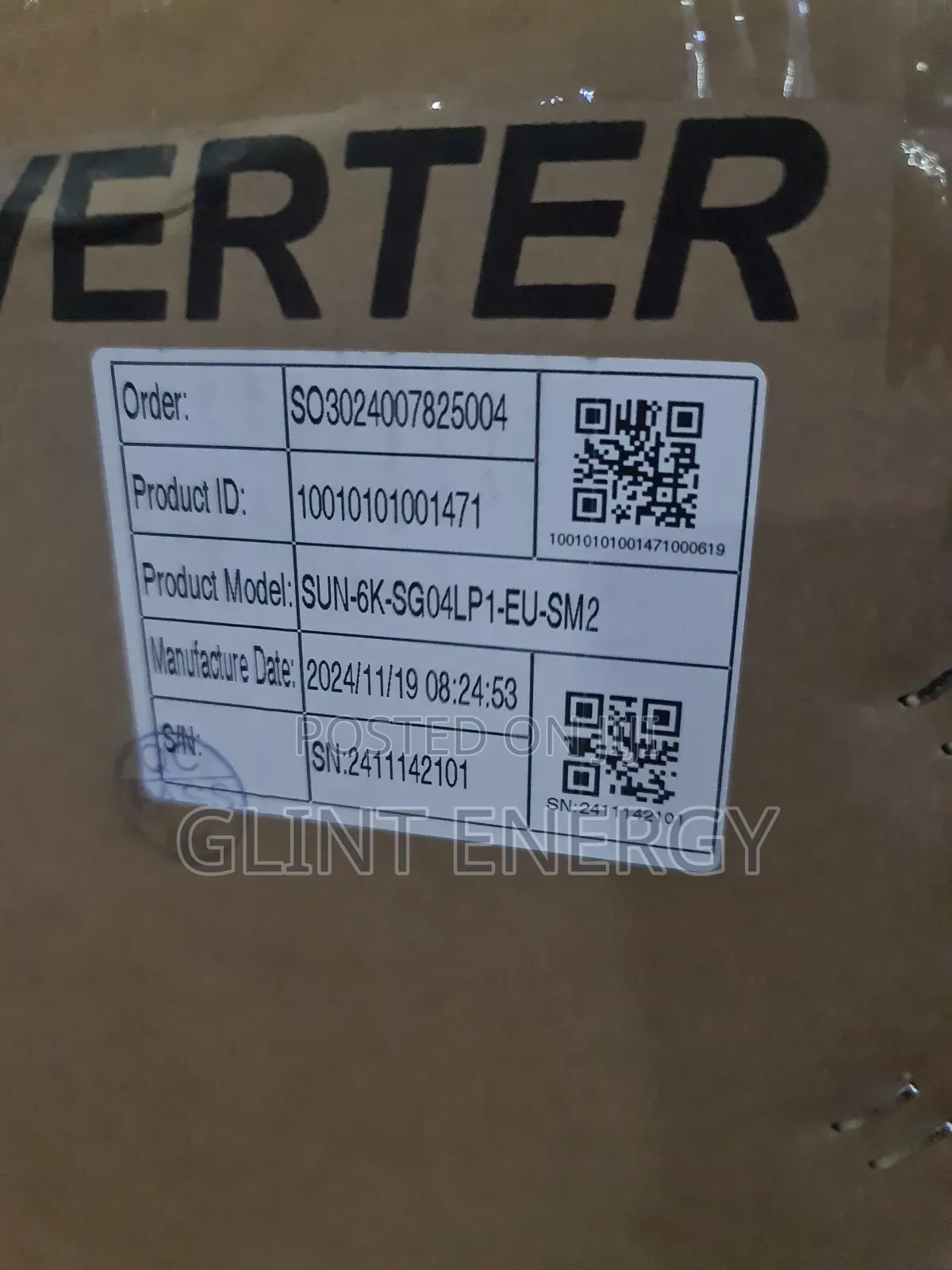 6kw 48v Deye Single Phase Hybrid Inverter