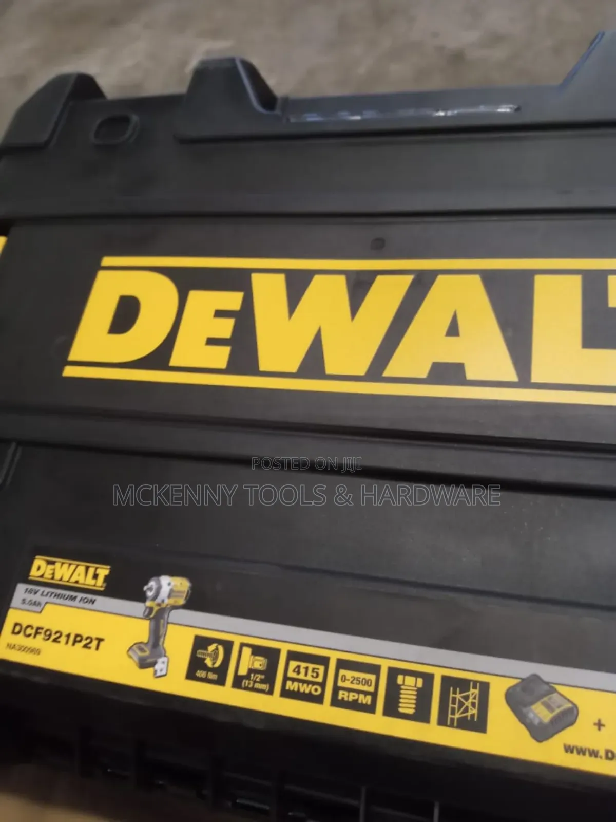 Dcf921p2t, 1/2" Cordless Impact Wrench 18v