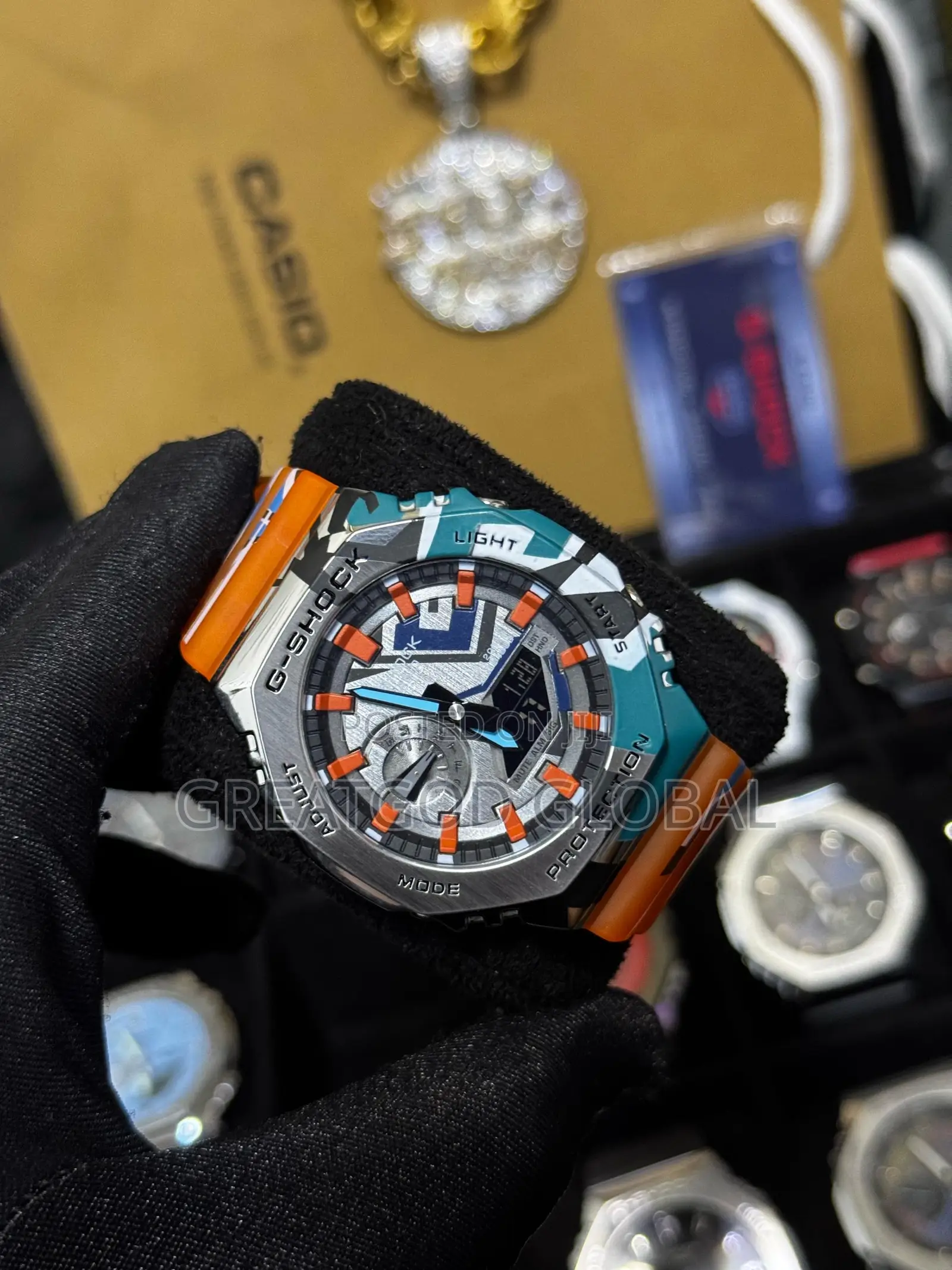 All Casio G-Shock in Steel Face