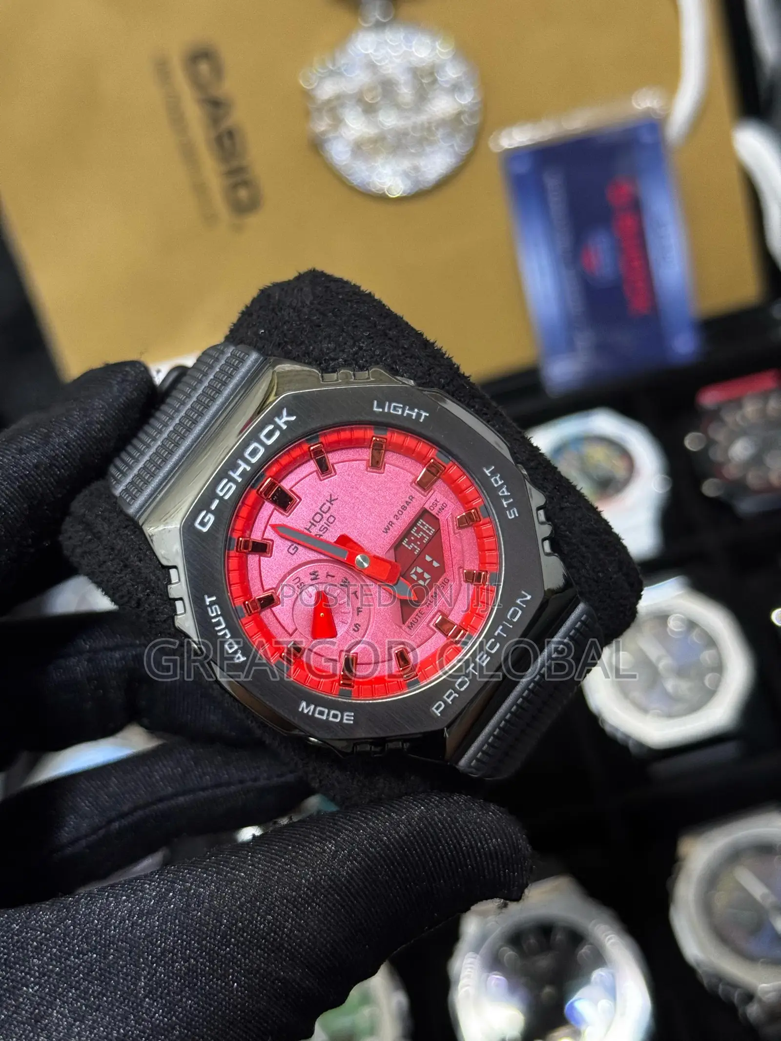 All Casio G-Shock in Steel Face