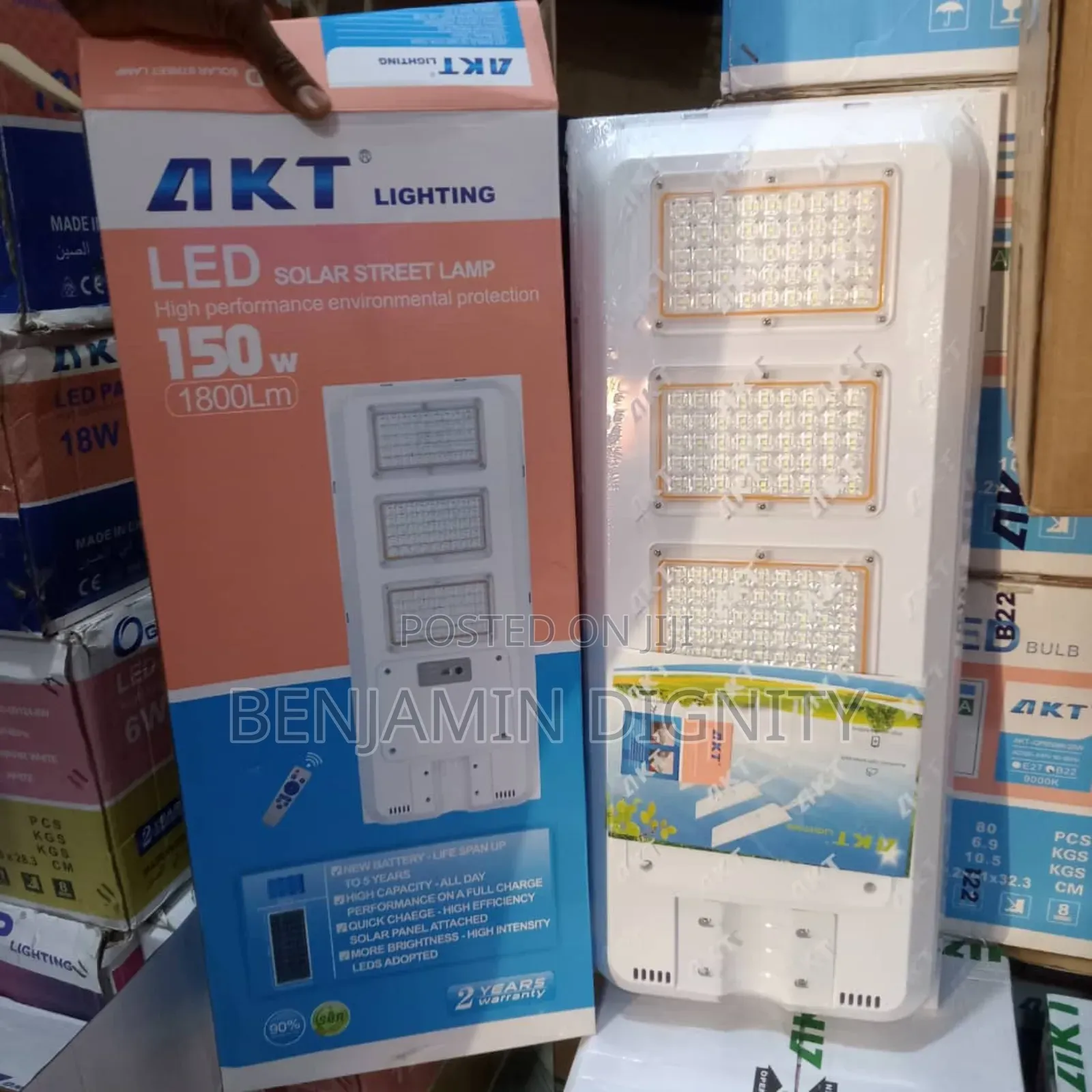 150w All in 1 Solar Street Light