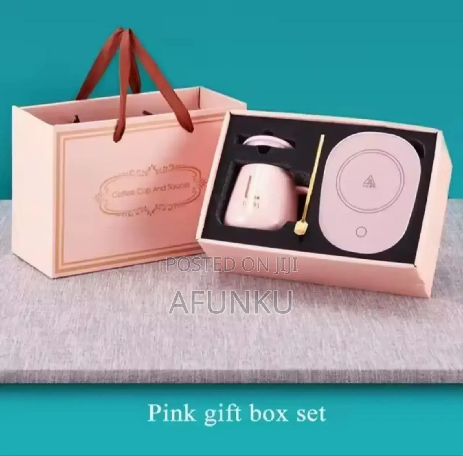 Cup Set With Warm and Heat - Resistant Ceramic Cup