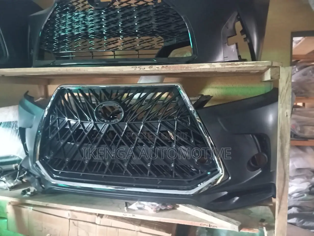 Upgrading Front Bumper Highlander 2018 Vip Face