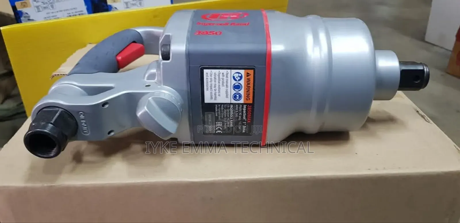 Ingersoll Rand Air Impact Wrench, 1" Square Drive Size